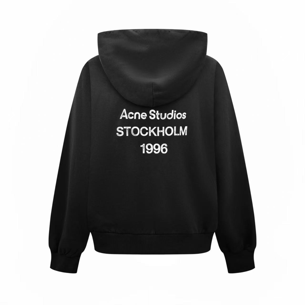 Acne Studios Fleece Logo Hoodie - DesignerGu
