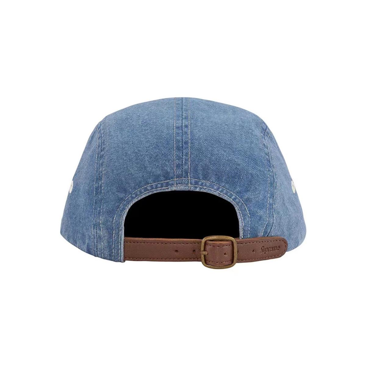 Supreme Washed Chino Twill Camp Cap 'Denim' - DesignerGu