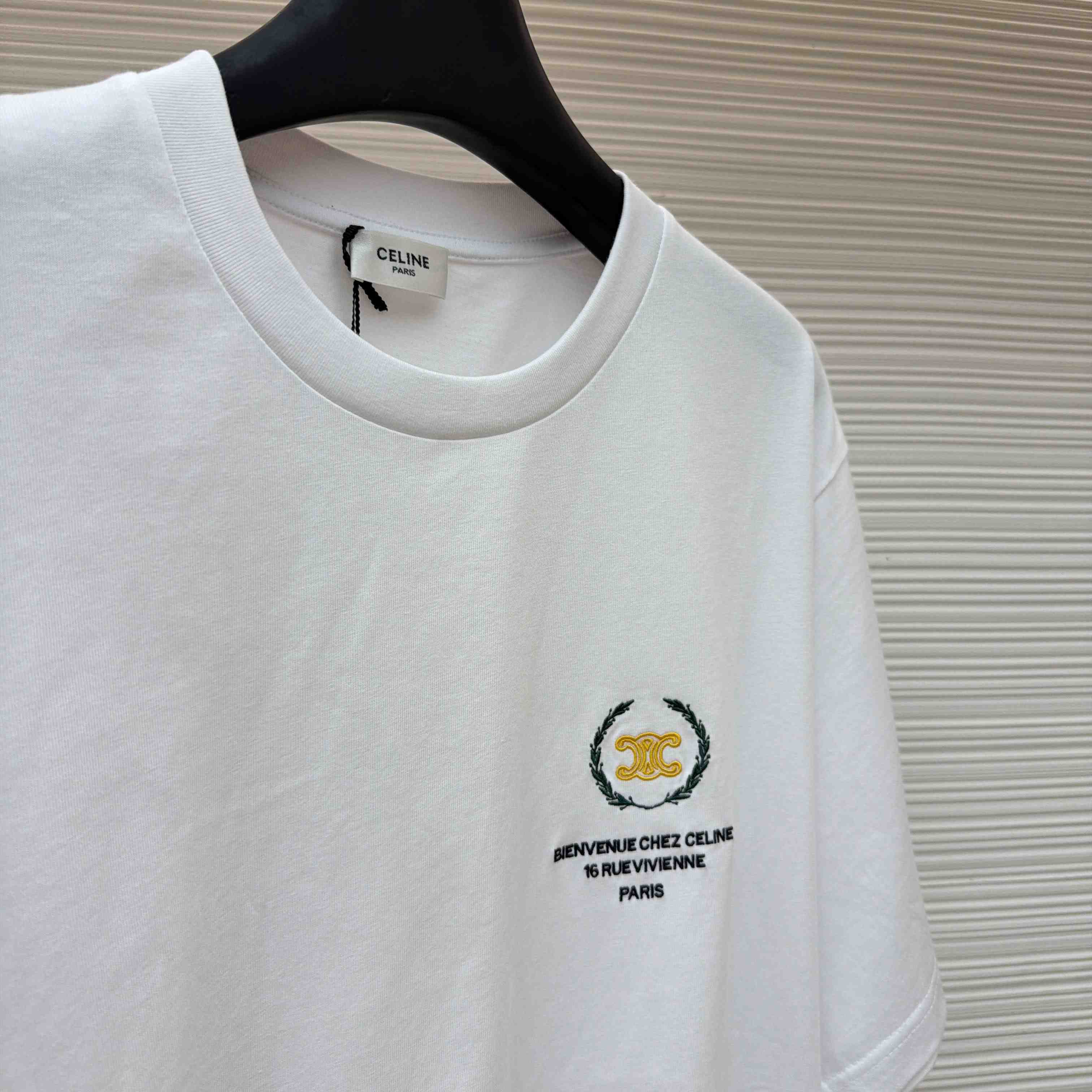Celine T-shirt IN Cotton Jersey - DesignerGu