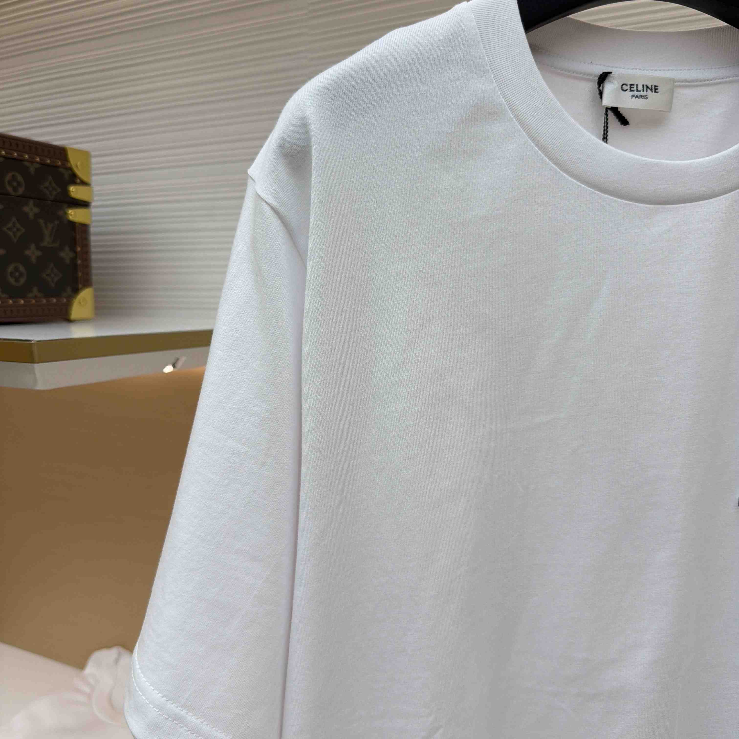 Celine T-shirt IN Cotton Jersey - DesignerGu