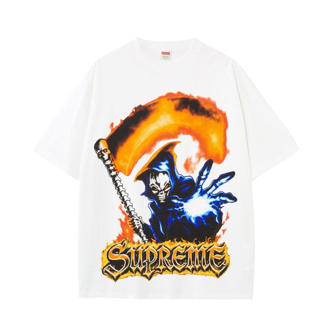 Supreme Grim Reaper Tee 'White' - DesignerGu