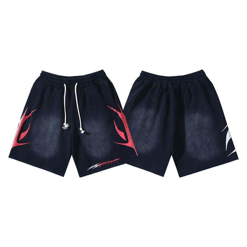 Hellstar  Sports Flame Shorts - DesignerGu