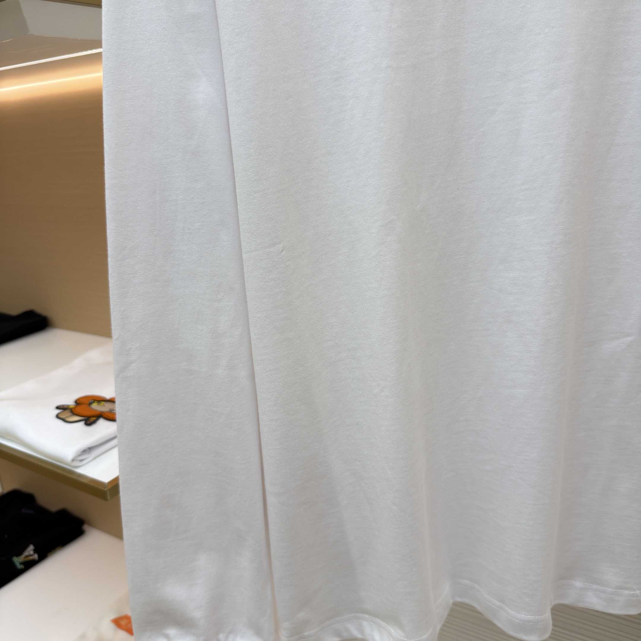 Givenchy T-Shirt In Cotton with Stamp Print - DesignerGu