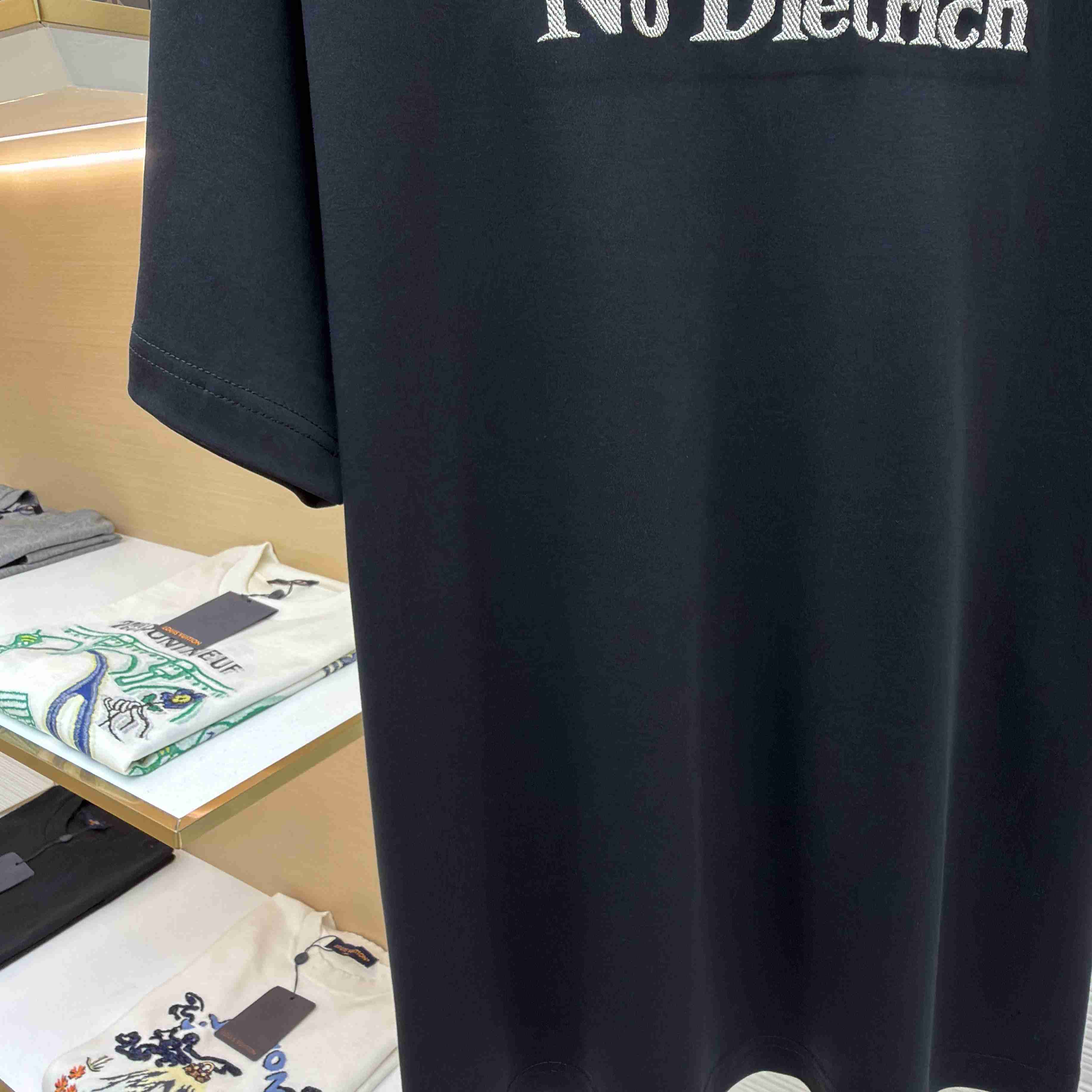 Dior T-shirt Met Borduursel, Relaxed-Fit - DesignerGu