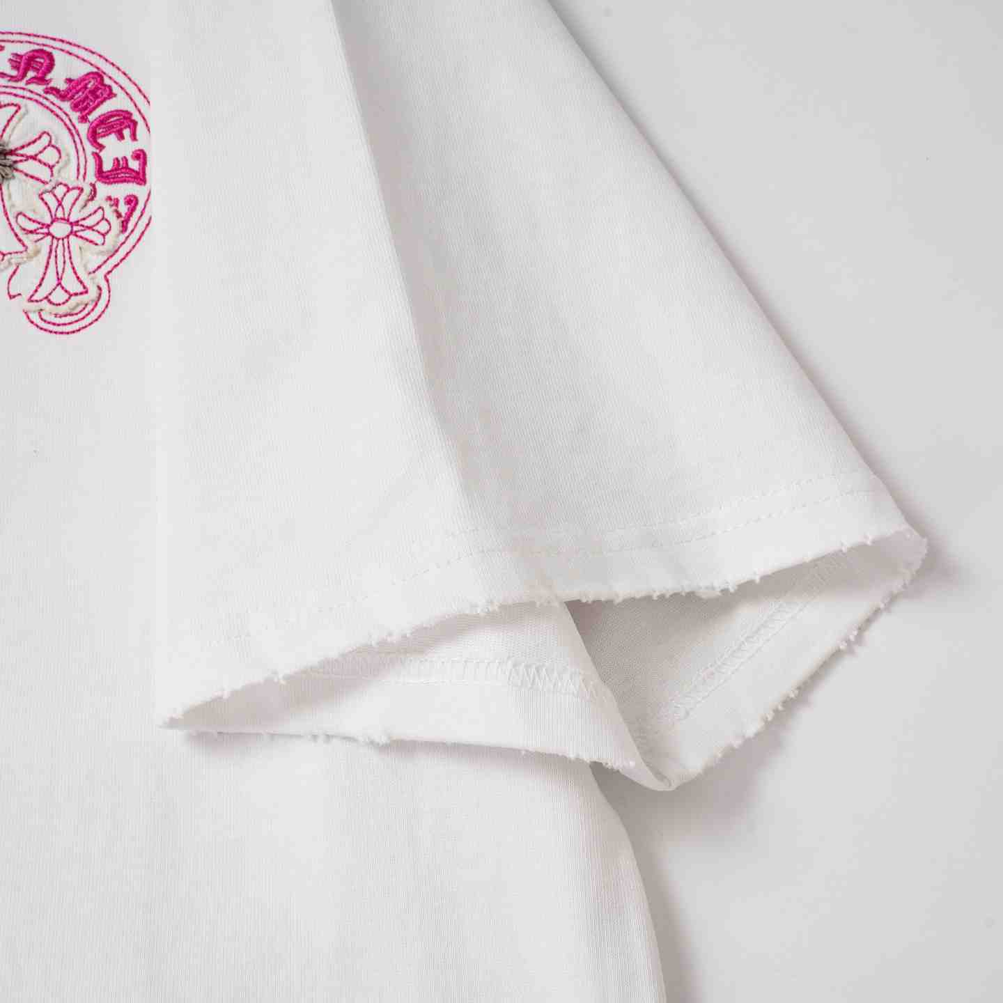 Chrome Hearts Horseshoe Logo T-Shirt 'White' - DesignerGu