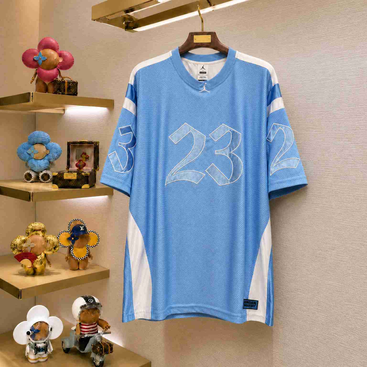 Supreme x Jordan Warm Up Jersey  - DesignerGu