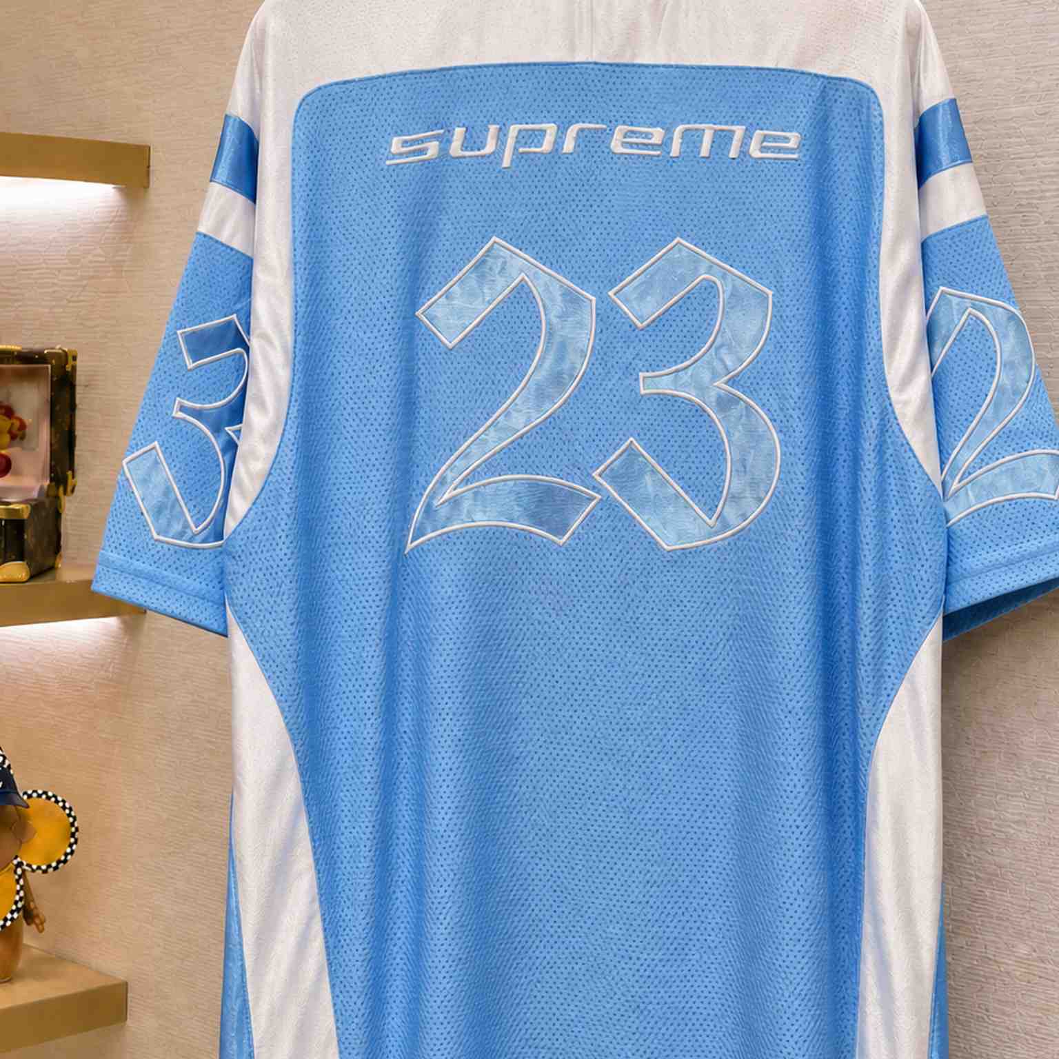 Supreme x Jordan Warm Up Jersey  - DesignerGu
