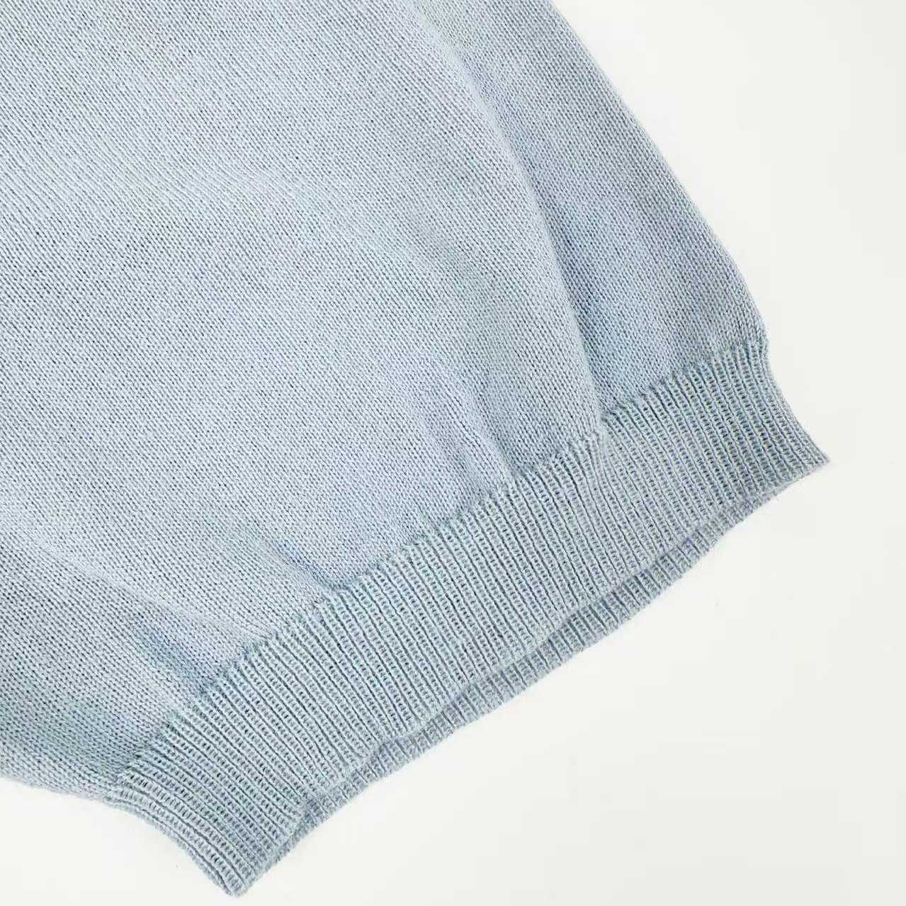 Prada Virgin Wool Polo Sweater - DesignerGu