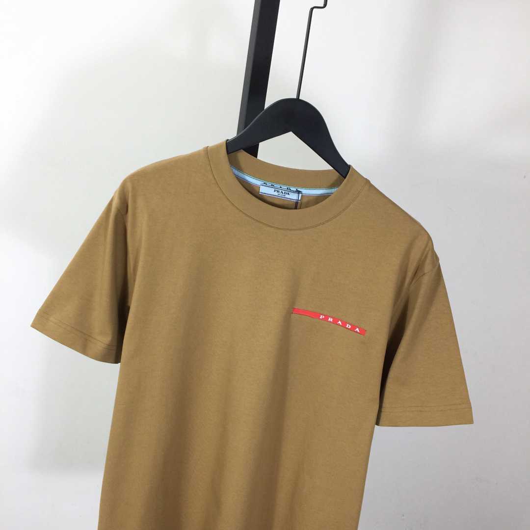 Prada Piqué T-Shirt - DesignerGu