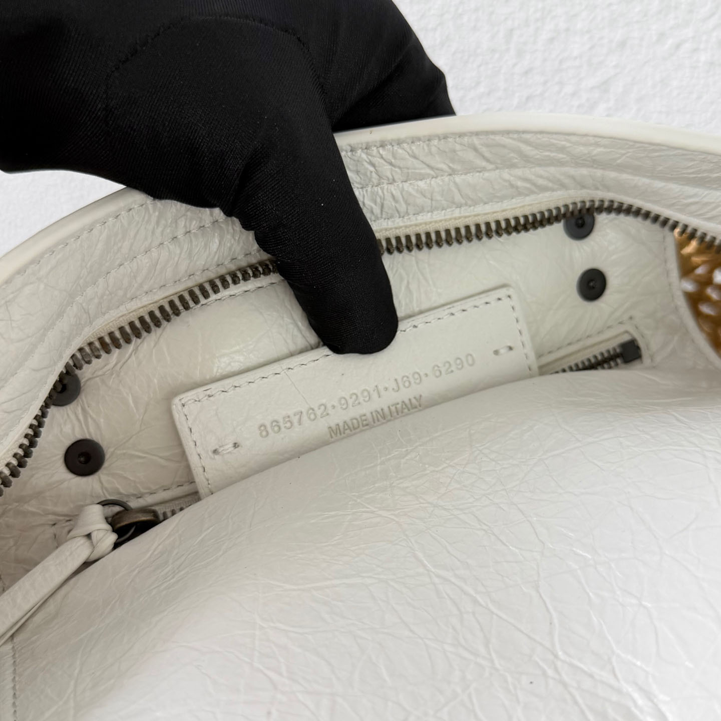 Balenciaga  Le City Bag Small In Natural/White - DesignerGu