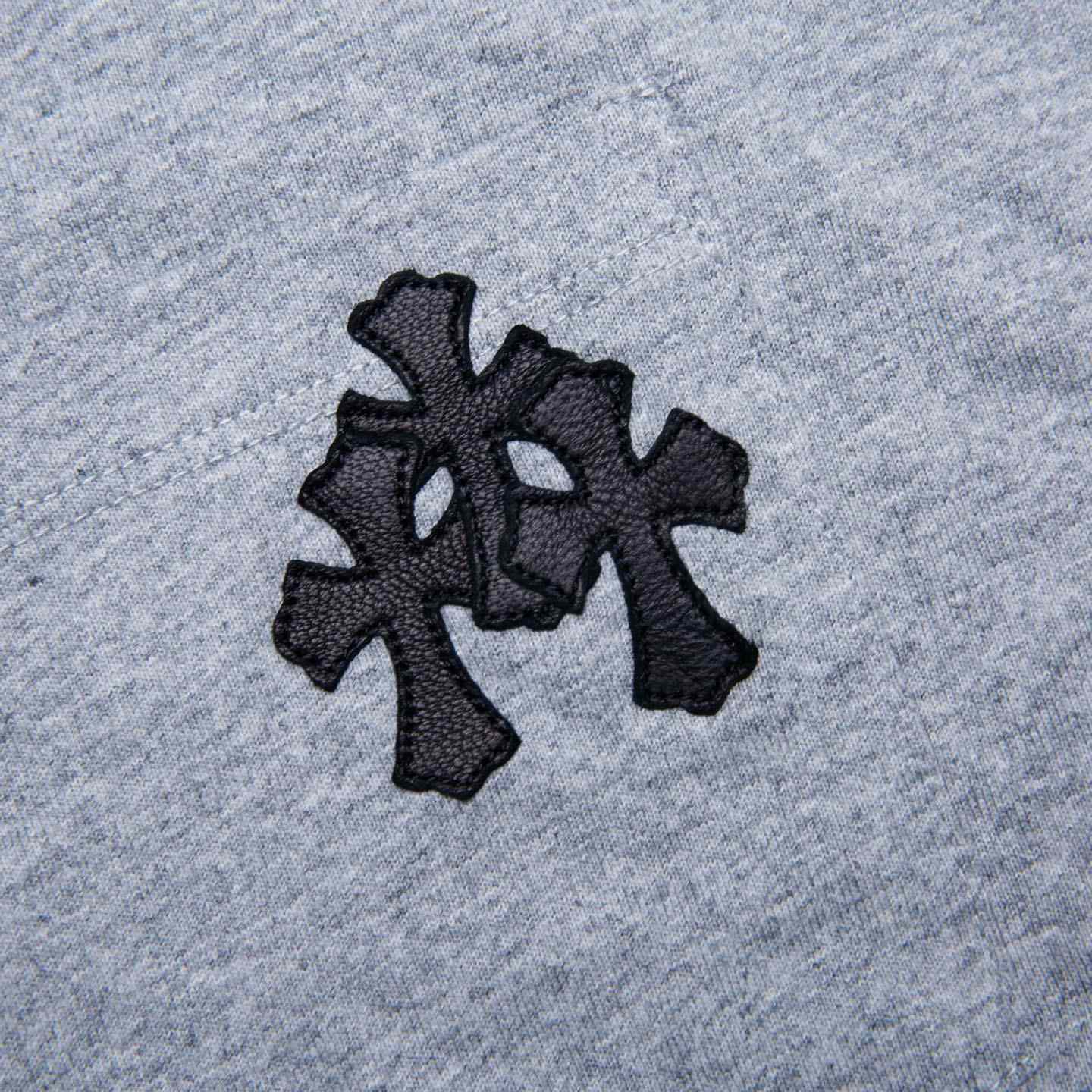 Chrome Hearts Henley Cross Patch T-Shirt - DesignerGu
