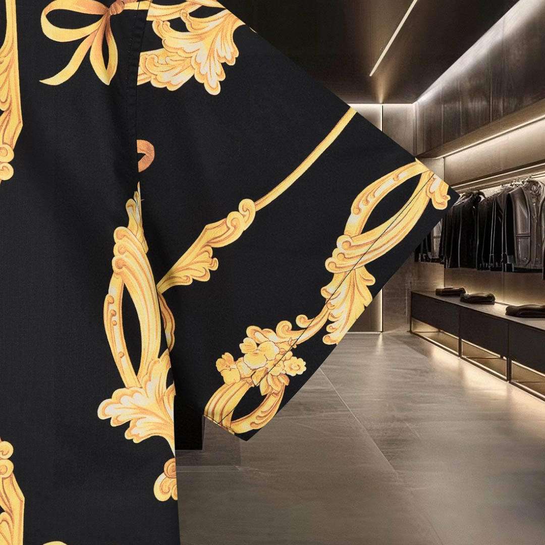 Versace Cameo Silk Shirt - DesignerGu