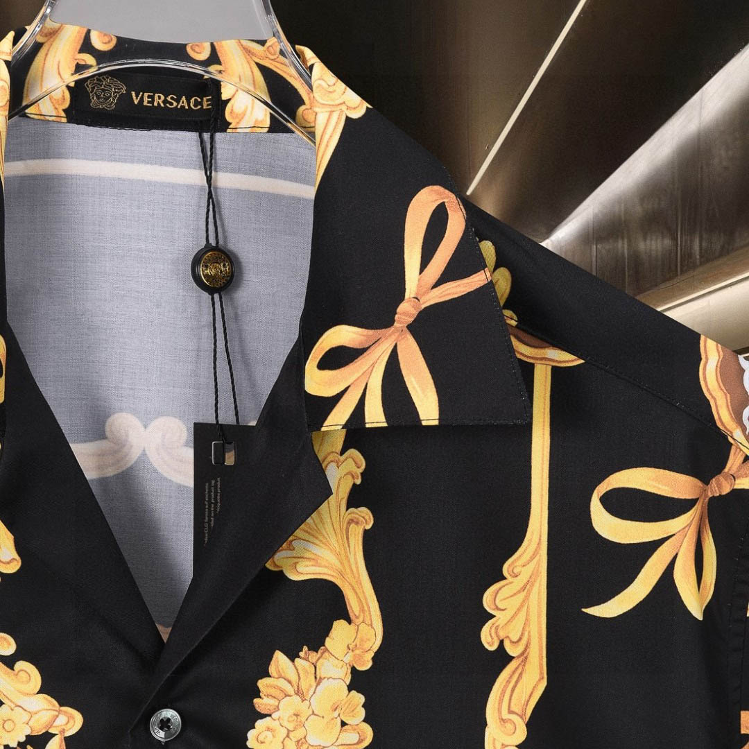 Versace Cameo Silk Shirt - DesignerGu