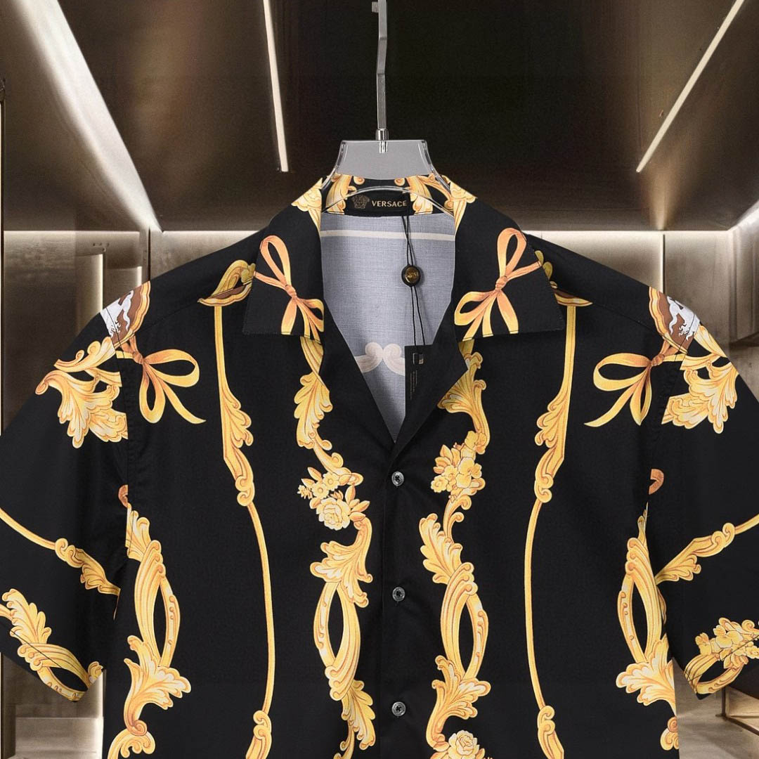 Versace Cameo Silk Shirt - DesignerGu