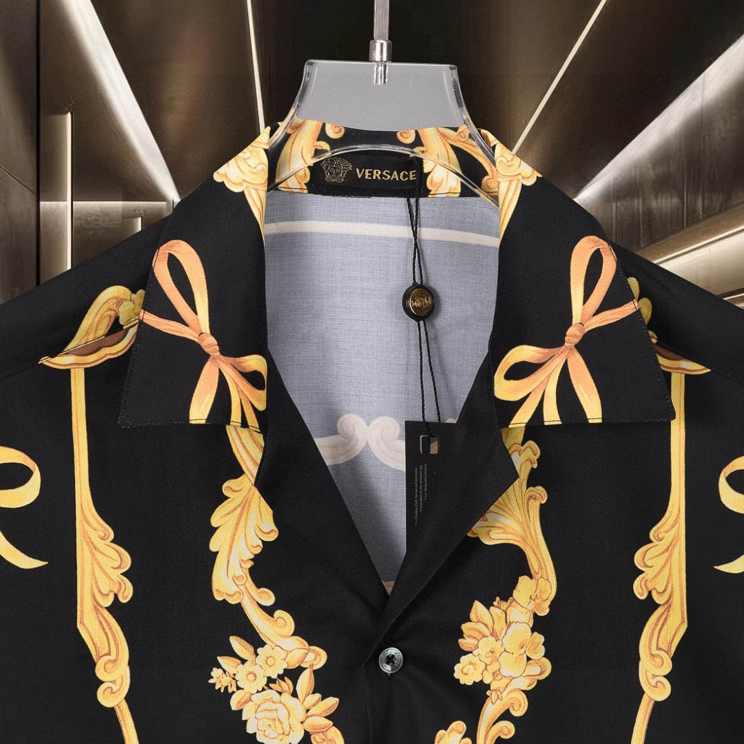Versace Cameo Silk Shirt - DesignerGu