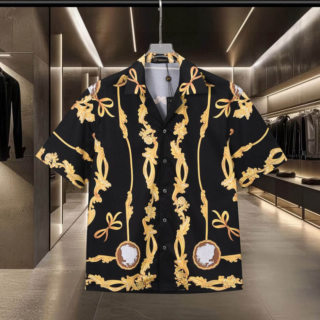 Versace Cameo Silk Shirt - DesignerGu