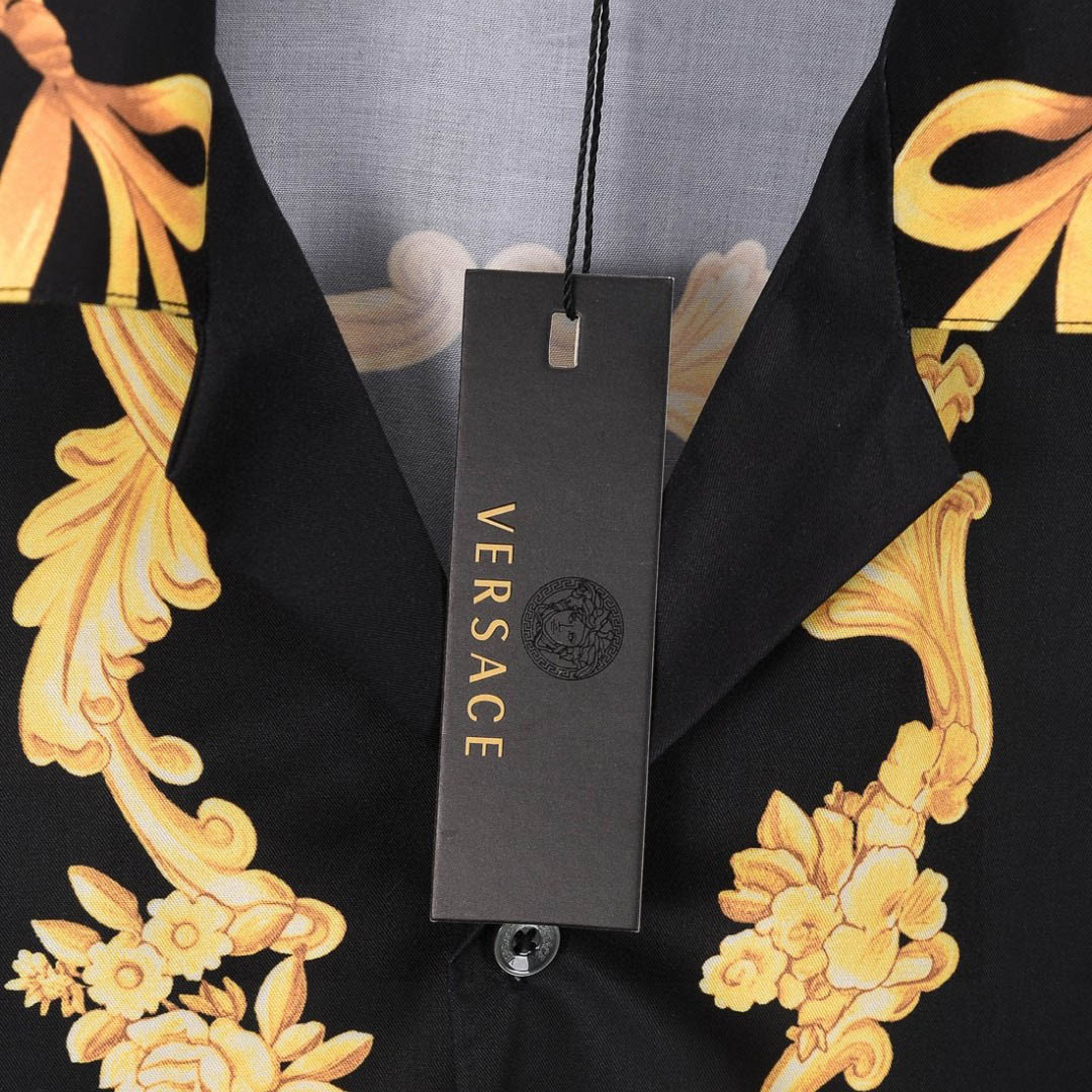 Versace Cameo Silk Shirt - DesignerGu