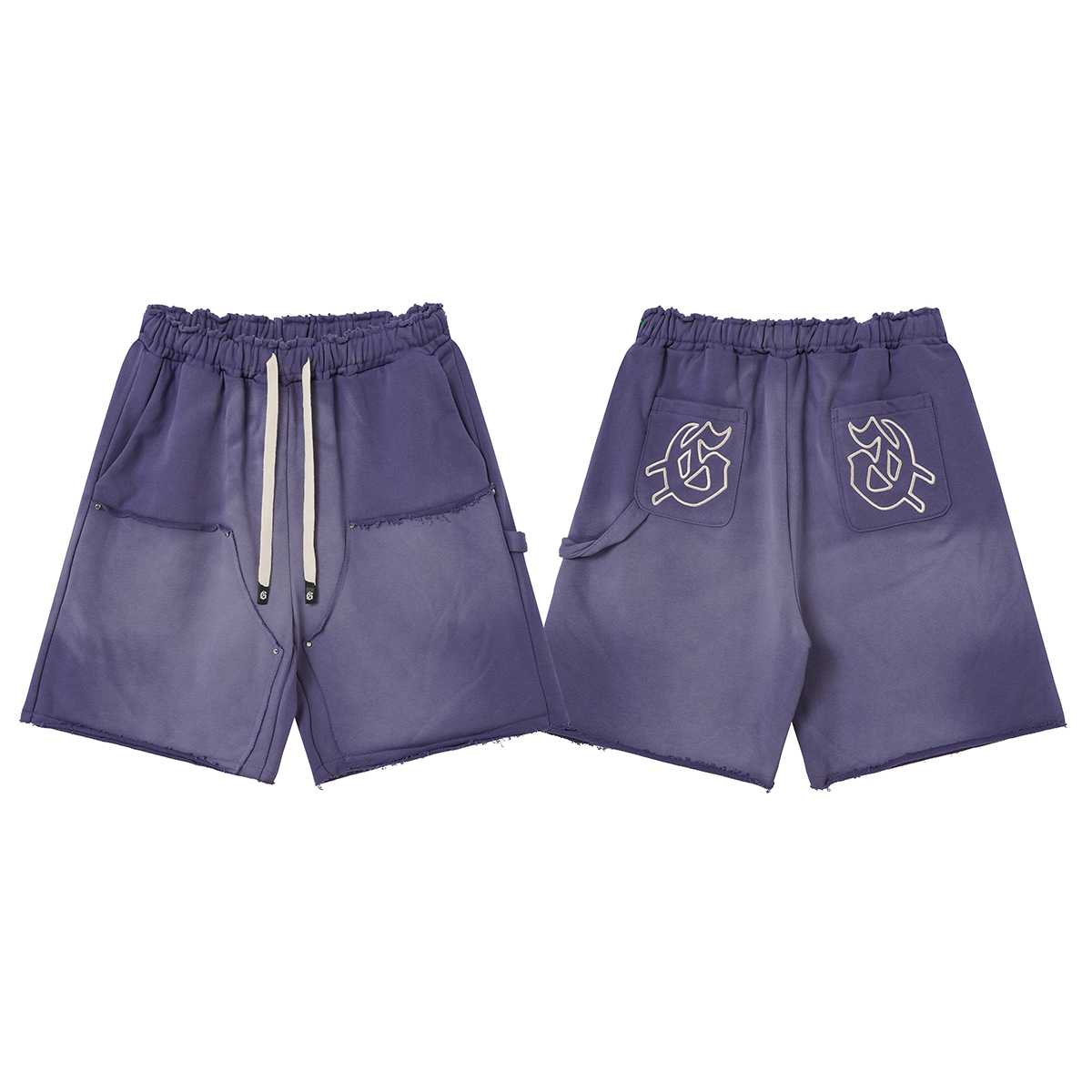 Godspeed Distressed Carpenter Shorts - DesignerGu