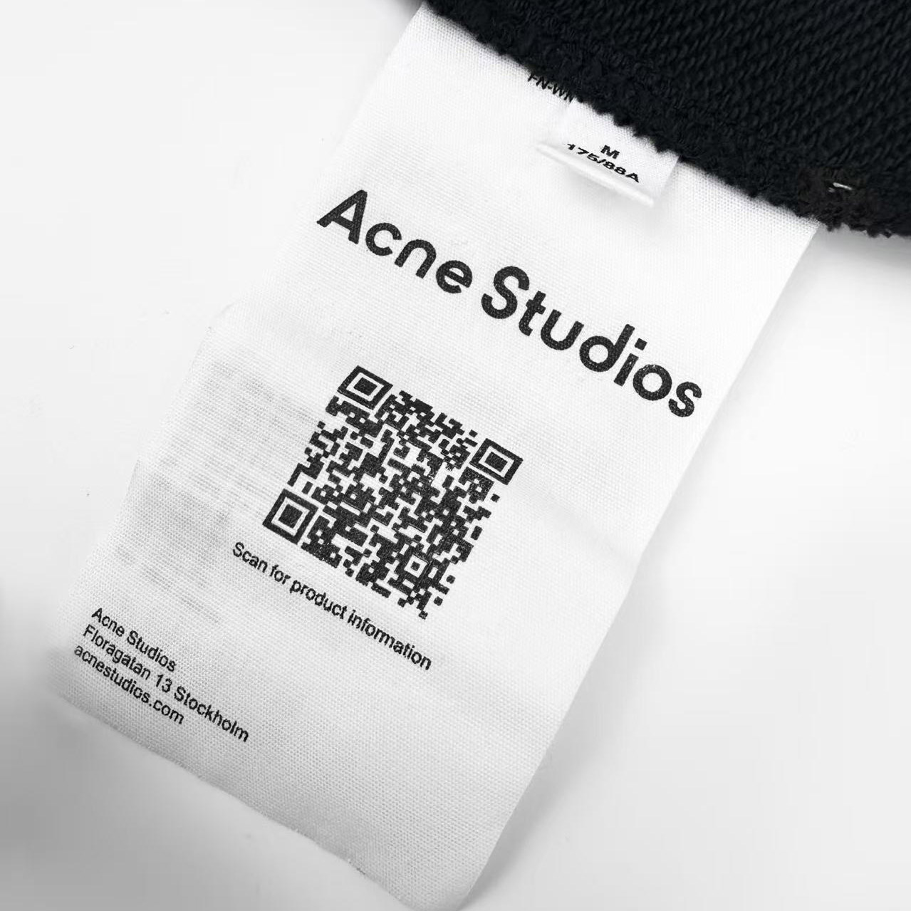 Acne Studios Fleece Logo Hoodie - DesignerGu