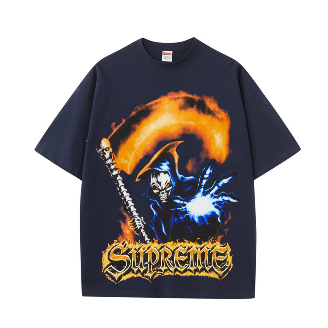 Supreme Grim Reaper Tee 'Blue' - DesignerGu
