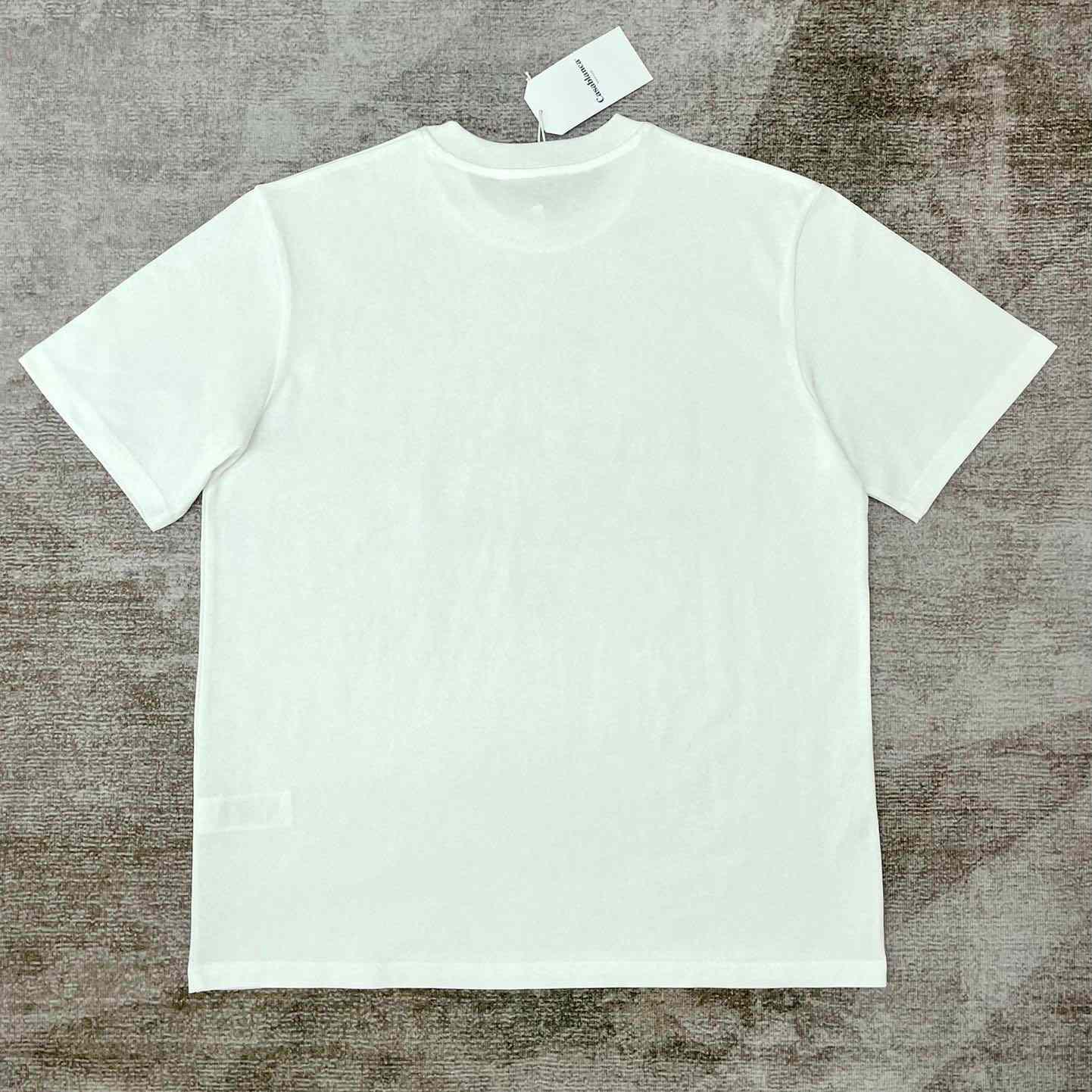 Casablanca Statue En Marbre Short Sleeve T‑Shirt C868 - DesignerGu