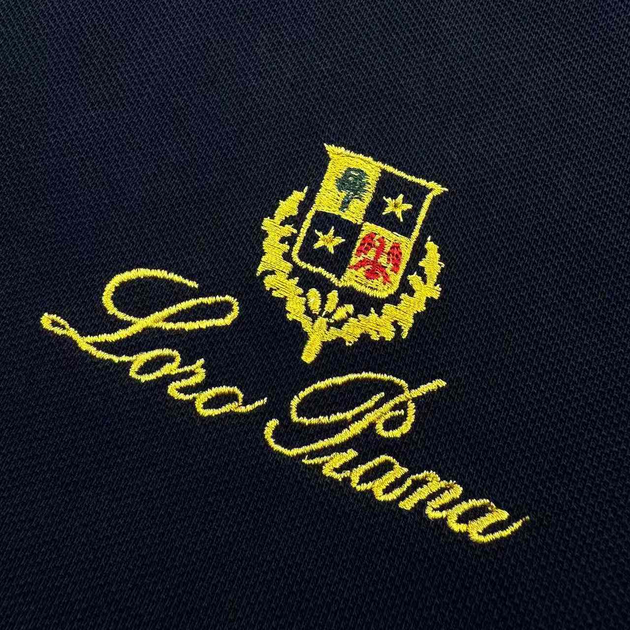 Loro Piana  Crew Neck Polo Shirt - DesignerGu