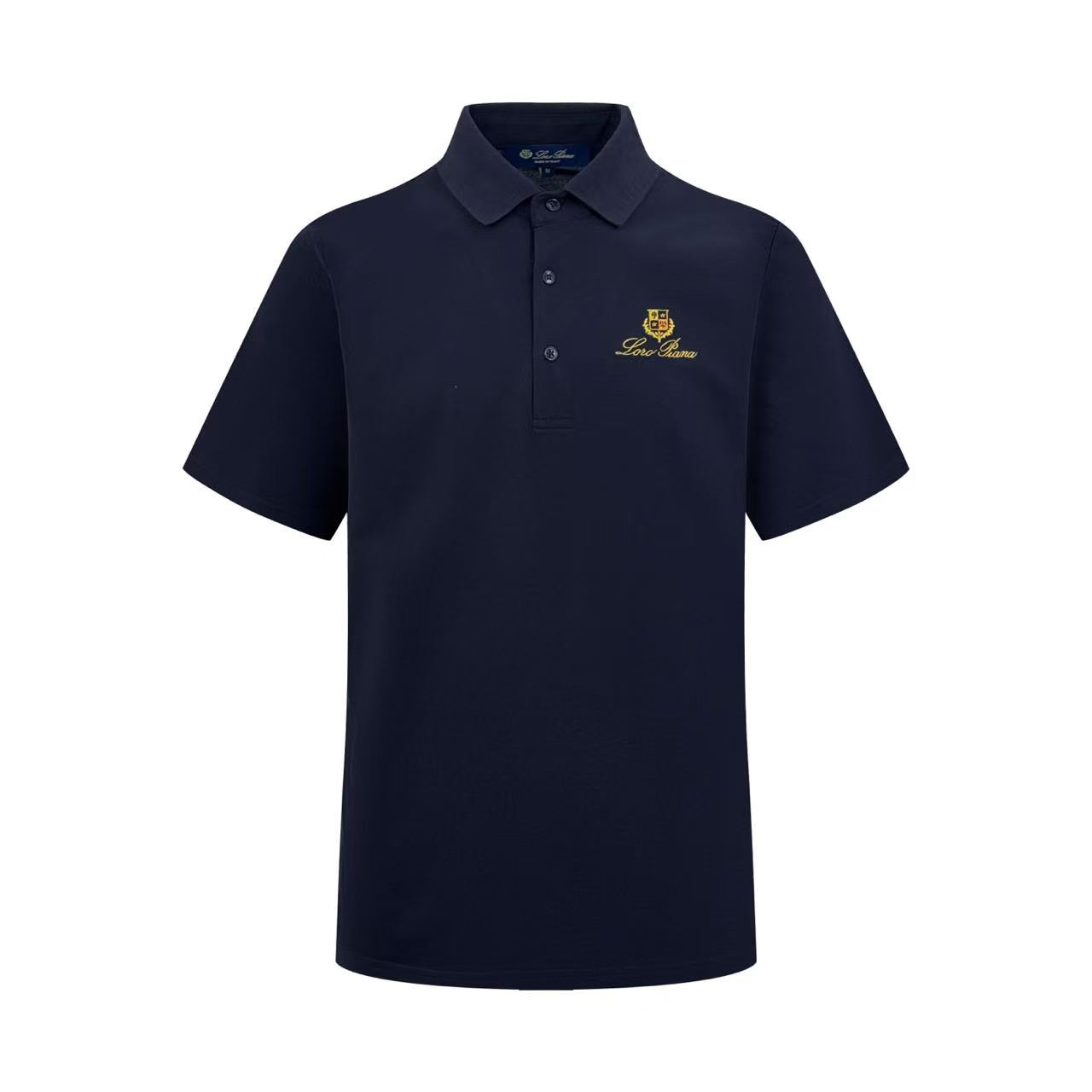 Loro Piana  Crew Neck Polo Shirt - DesignerGu
