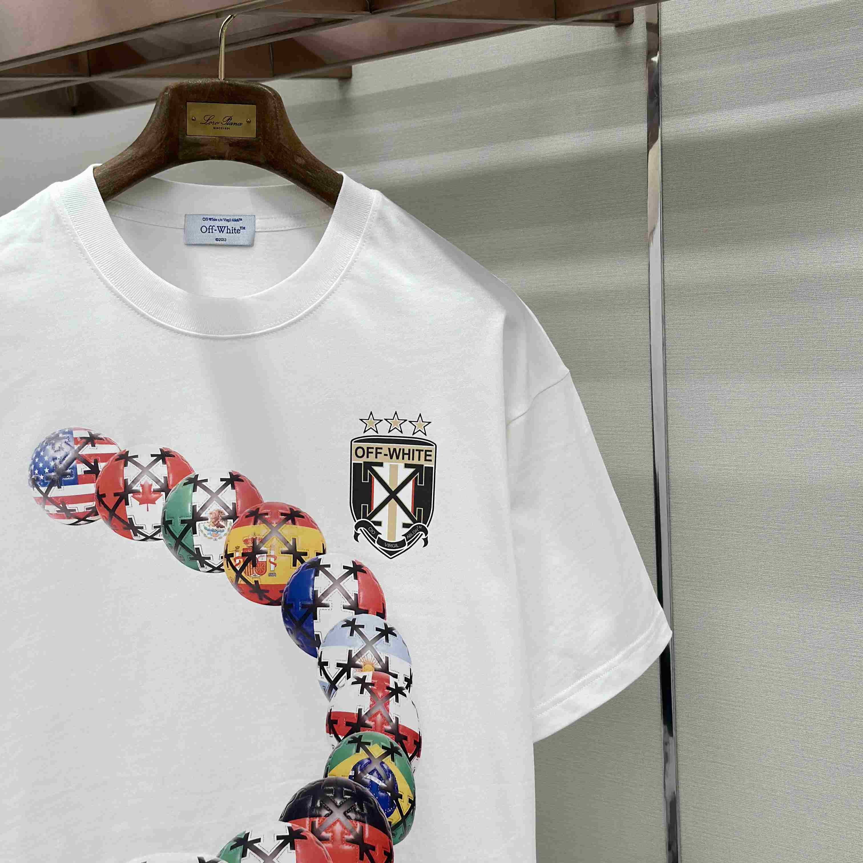 Off-White Soccer '26 Tech T-Shirt - DesignerGu