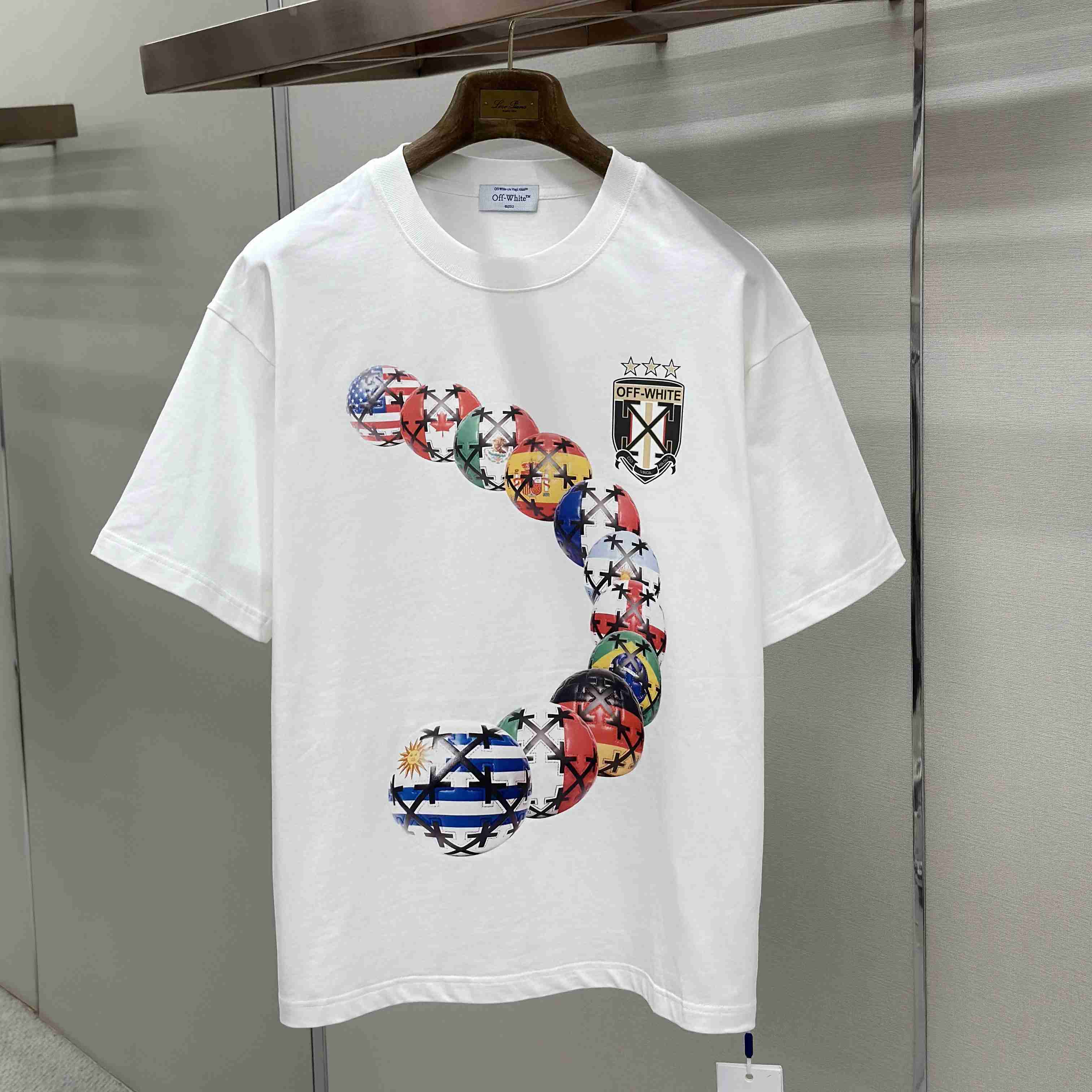 Off-White Soccer '26 Tech T-Shirt - DesignerGu