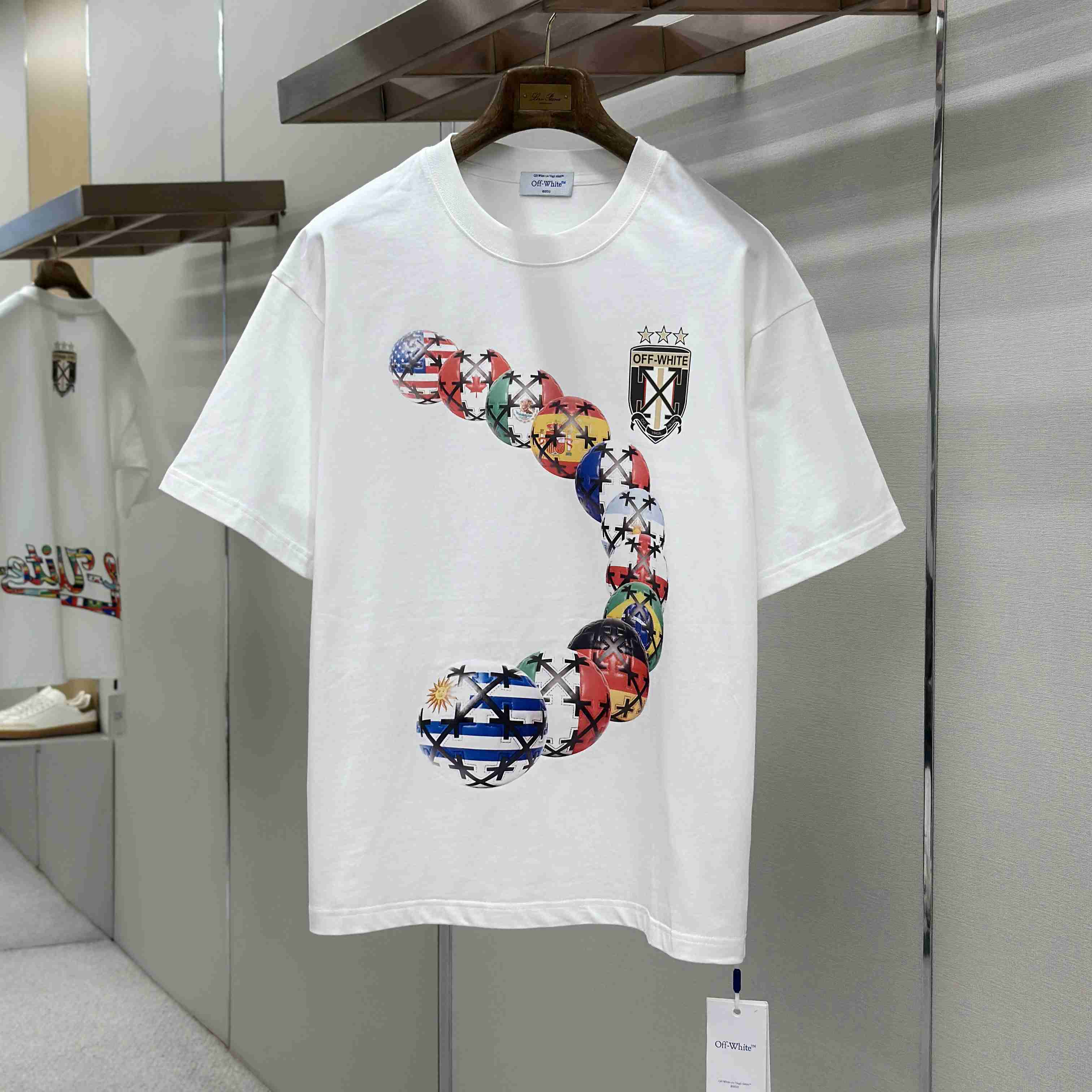 Off-White Soccer '26 Tech T-Shirt - DesignerGu