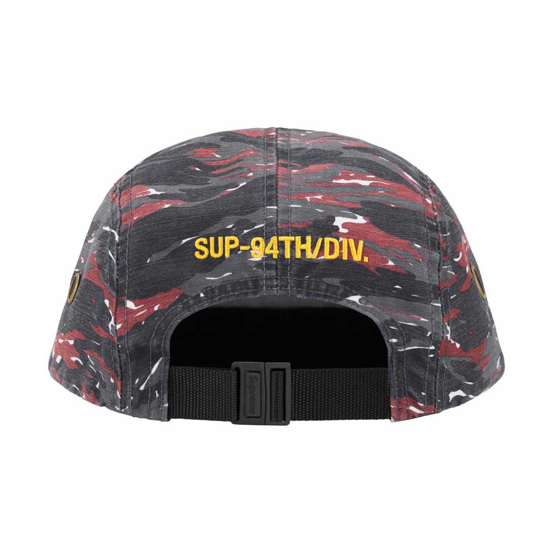 Supreme Military Camp Cap 'Red Tiger' - DesignerGu
