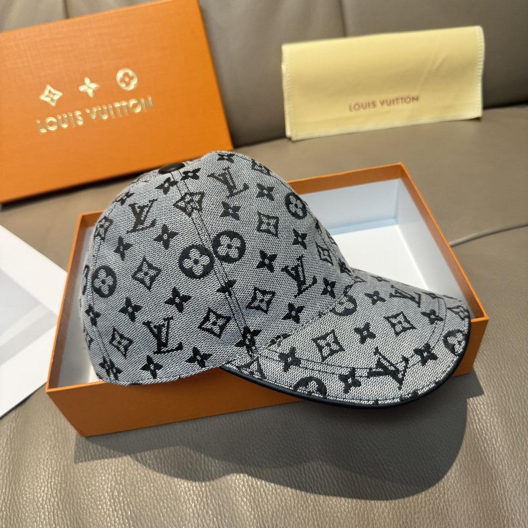 Louis Vuitton Denim Cap - DesignerGu