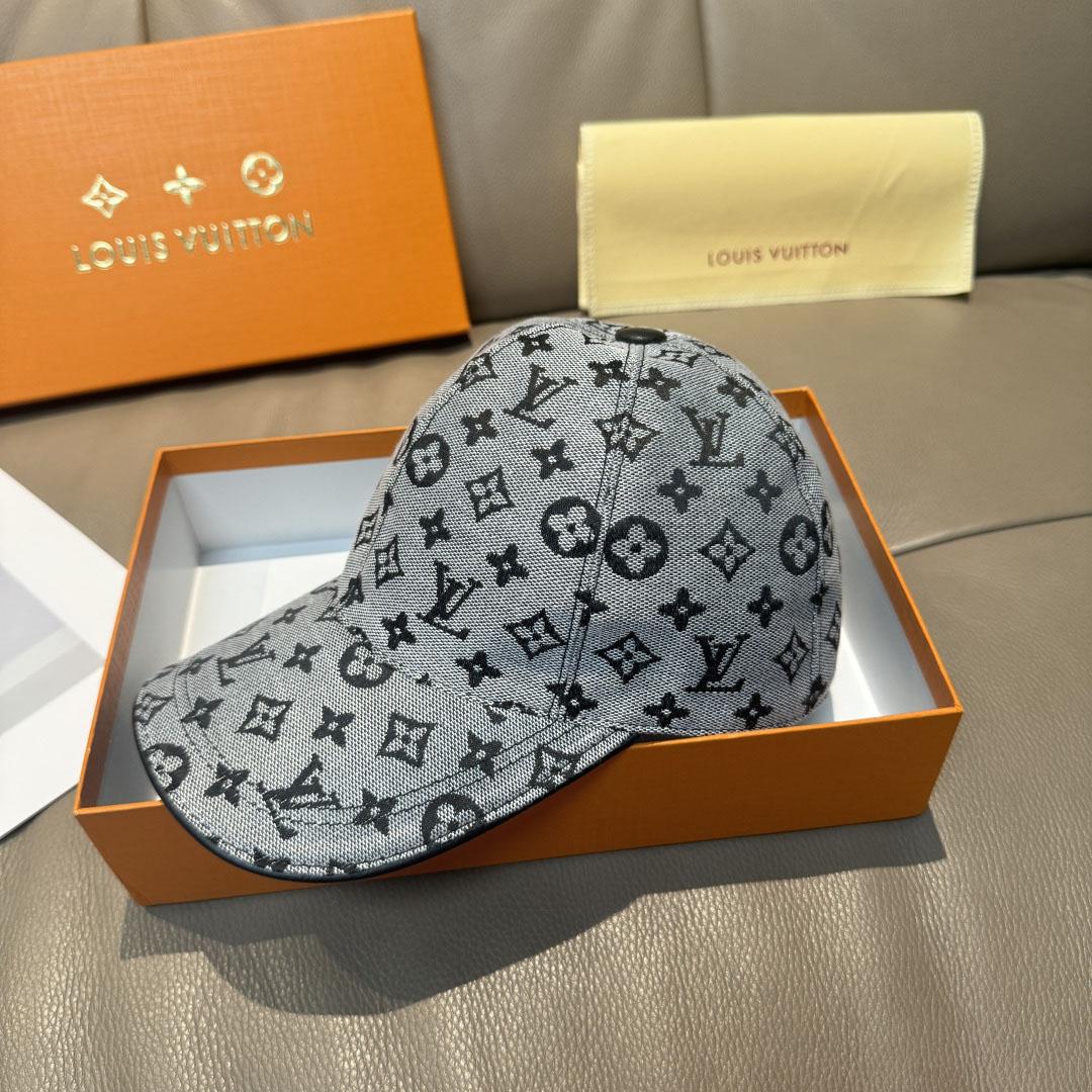 Louis Vuitton Denim Cap - DesignerGu