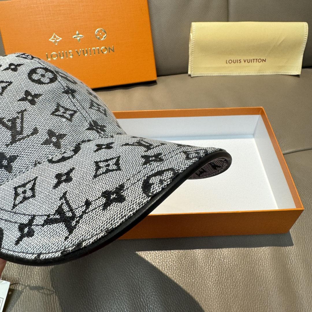 Louis Vuitton Denim Cap - DesignerGu