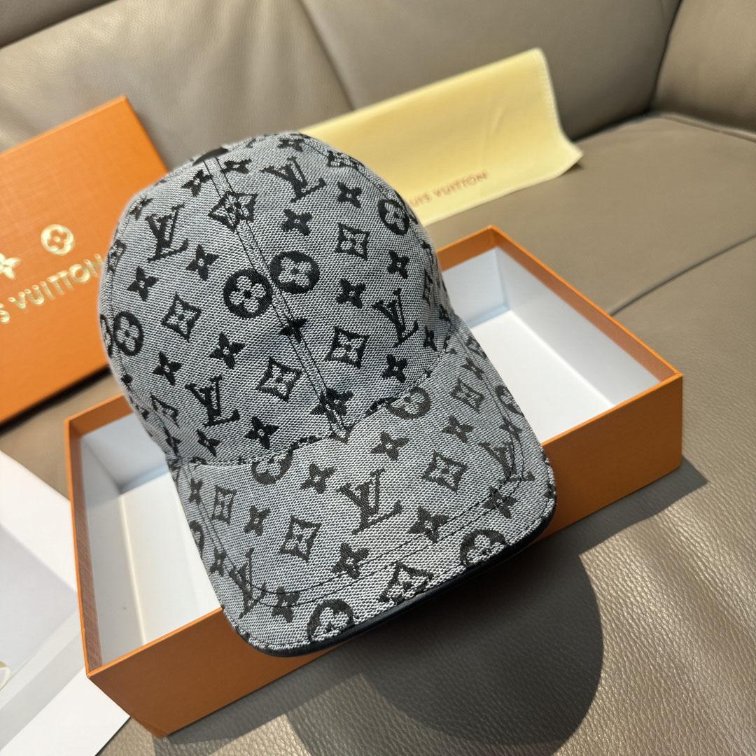 Louis Vuitton Denim Cap - DesignerGu