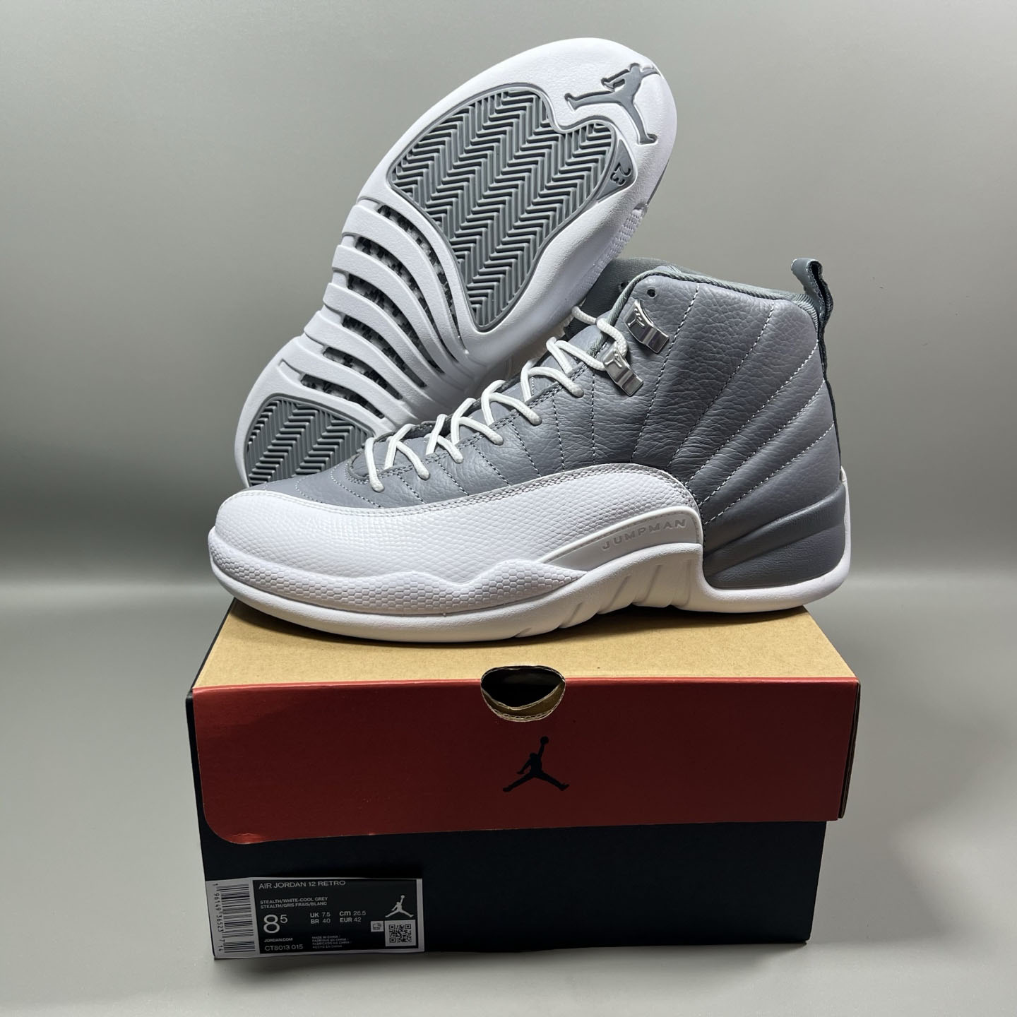 Jordan Air Jordan 12 retro stealth  CT8013-015 - DesignerGu