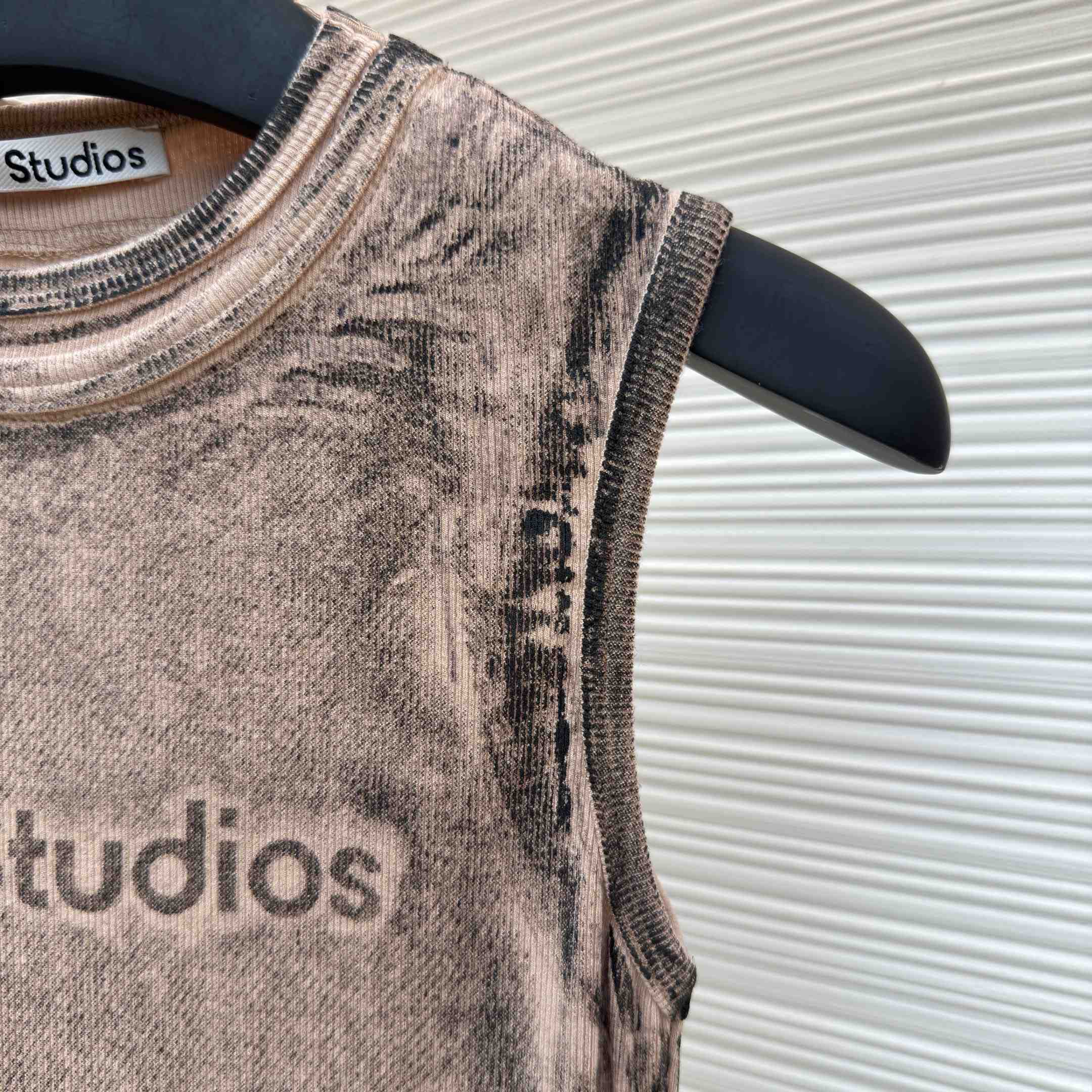 Acne Studios Layered Logo Tank Top - DesignerGu