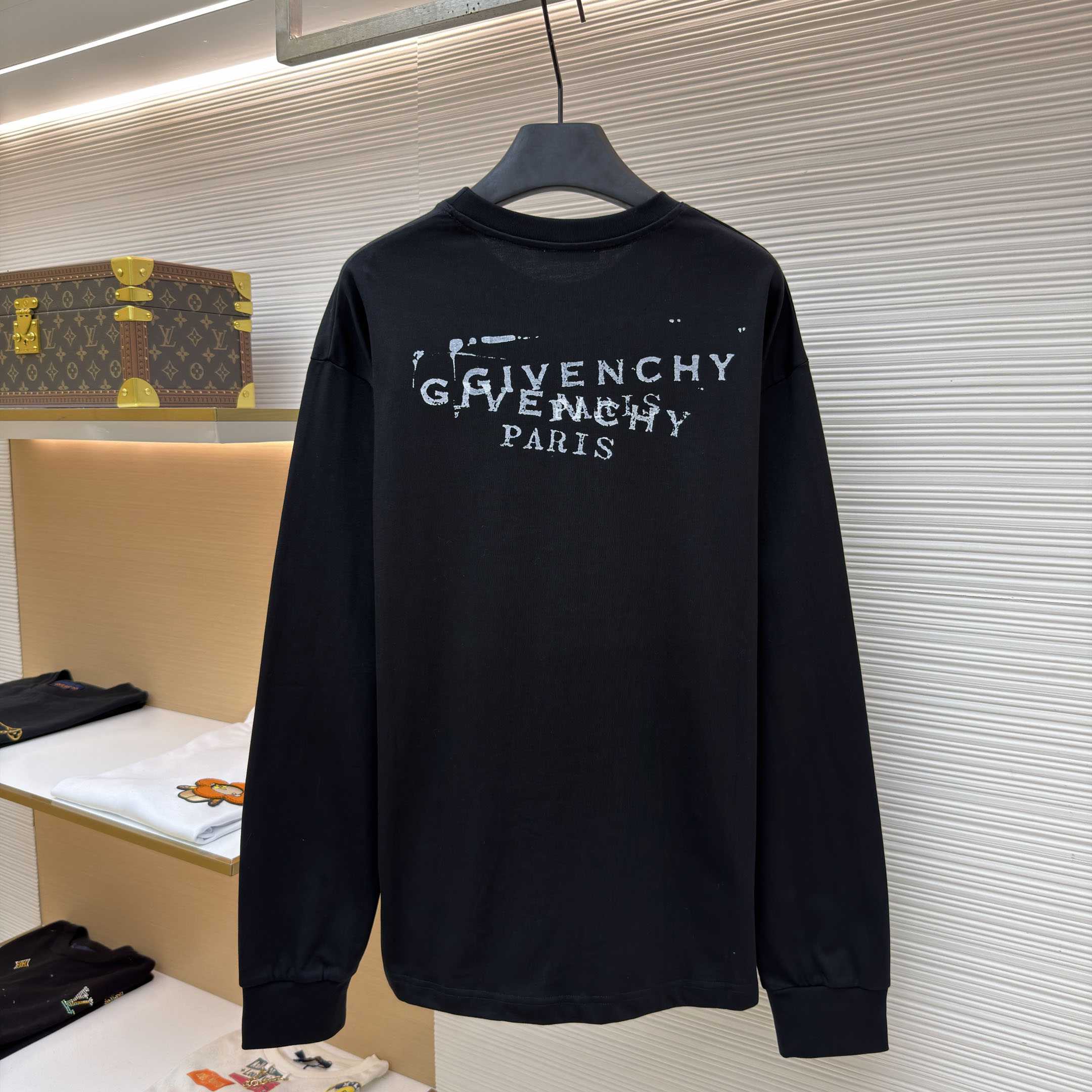 Givenchy T-Shirt In Cotton with Stamp Print - DesignerGu