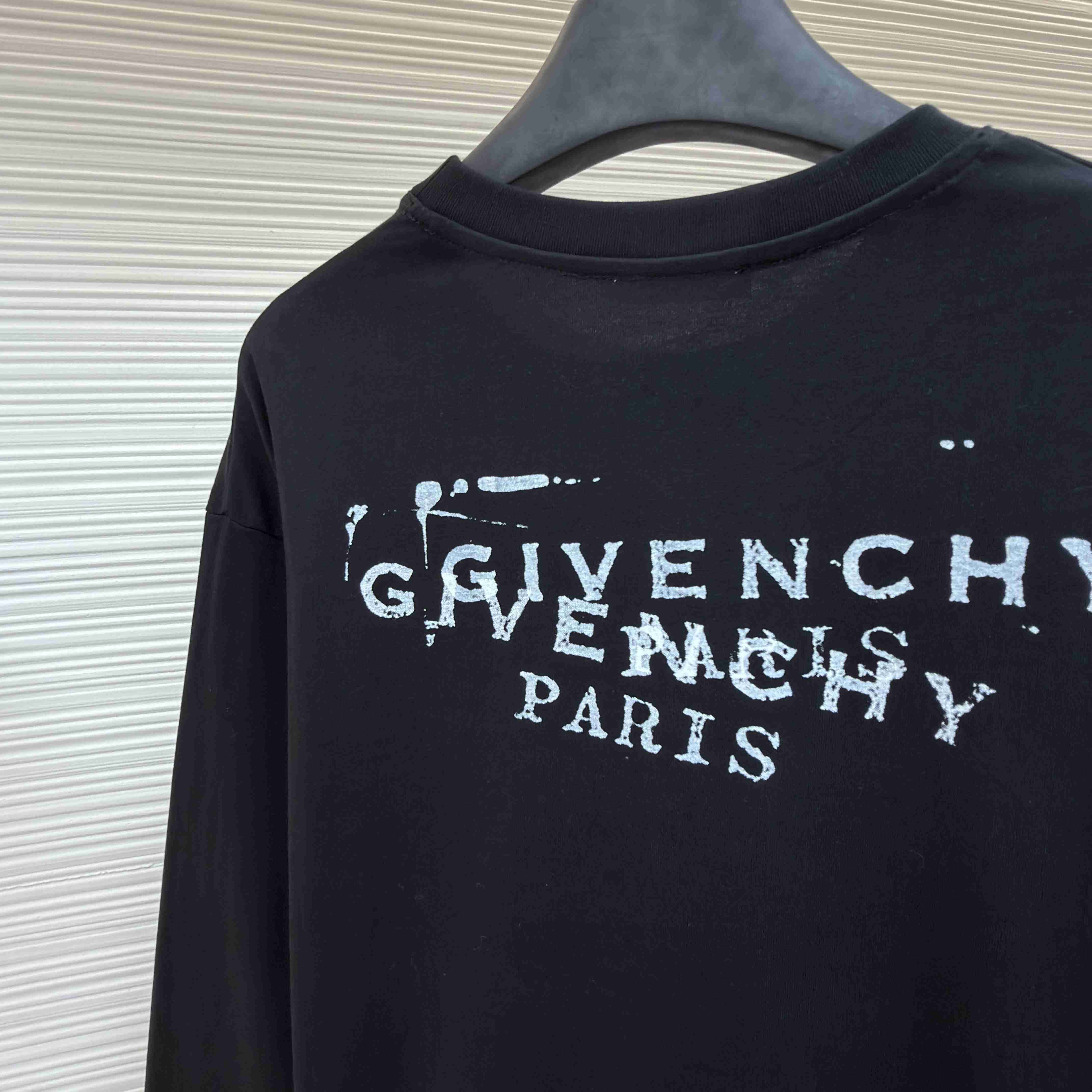 Givenchy T-Shirt In Cotton with Stamp Print - DesignerGu
