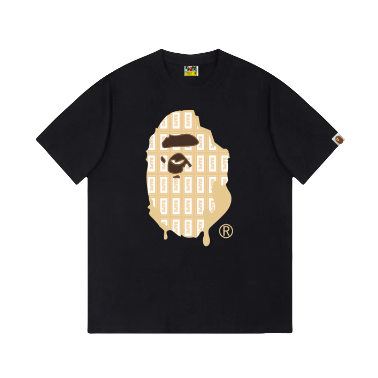Bape Valentine Chocolate Ape Head Tee - DesignerGu
