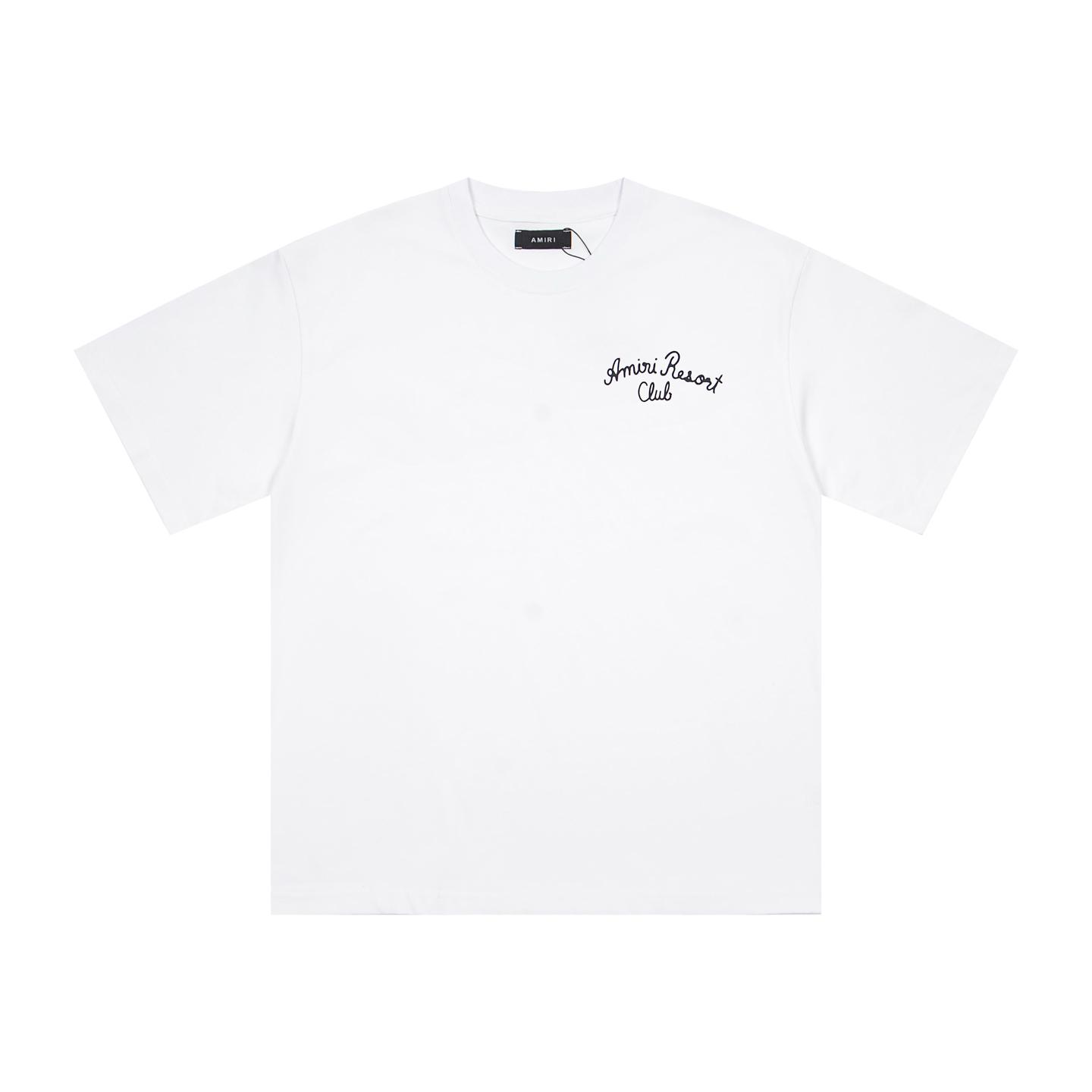 Amiri Spirit Logo T-Shirt - DesignerGu