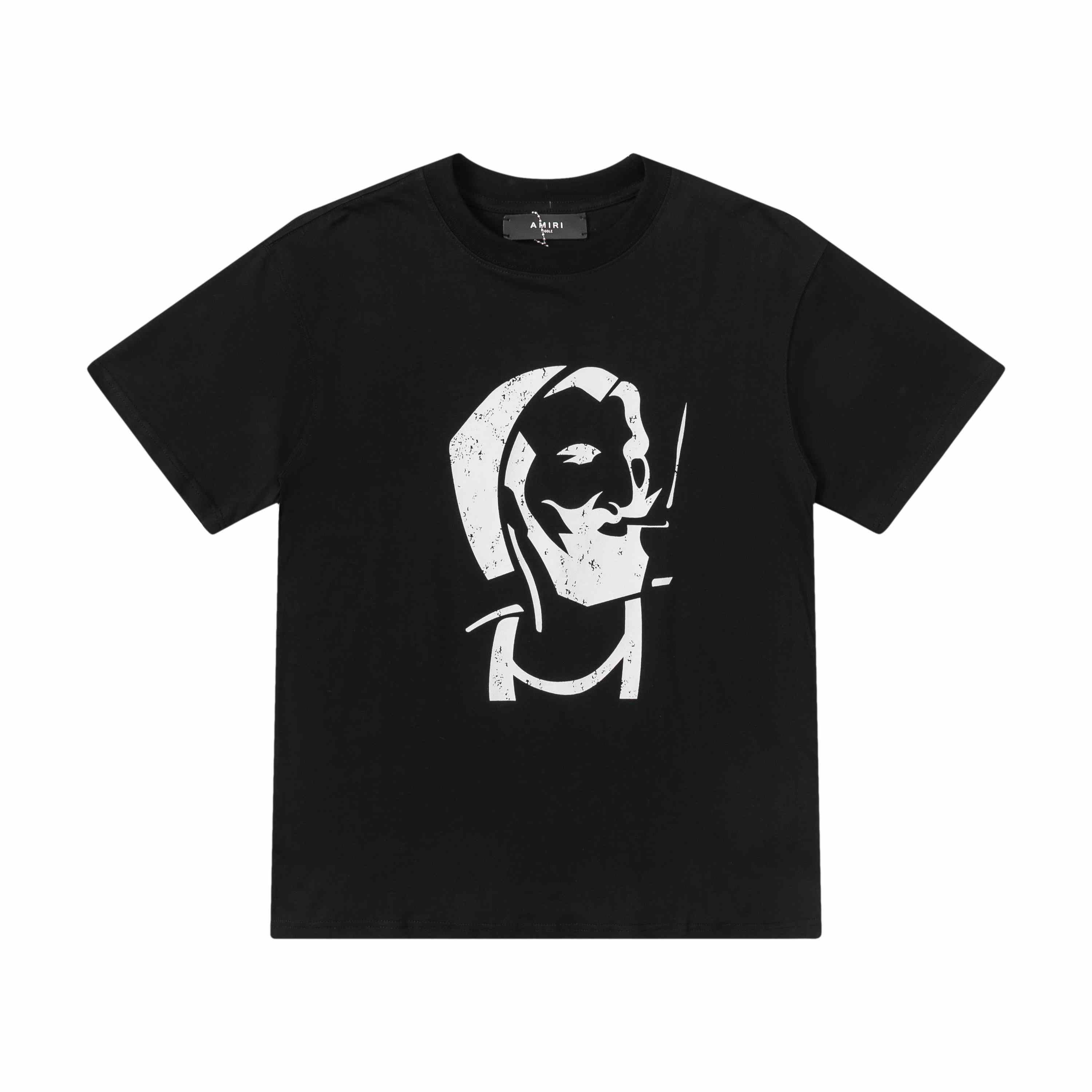 Amiri Zig Zag Crackle Tee - DesignerGu