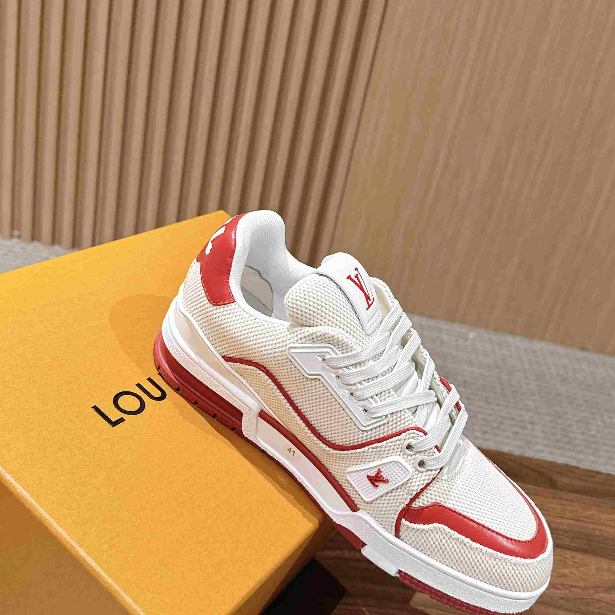 Louis Vuitton LV Trainer Sneaker  1AK88Y（upon uk size） - DesignerGu