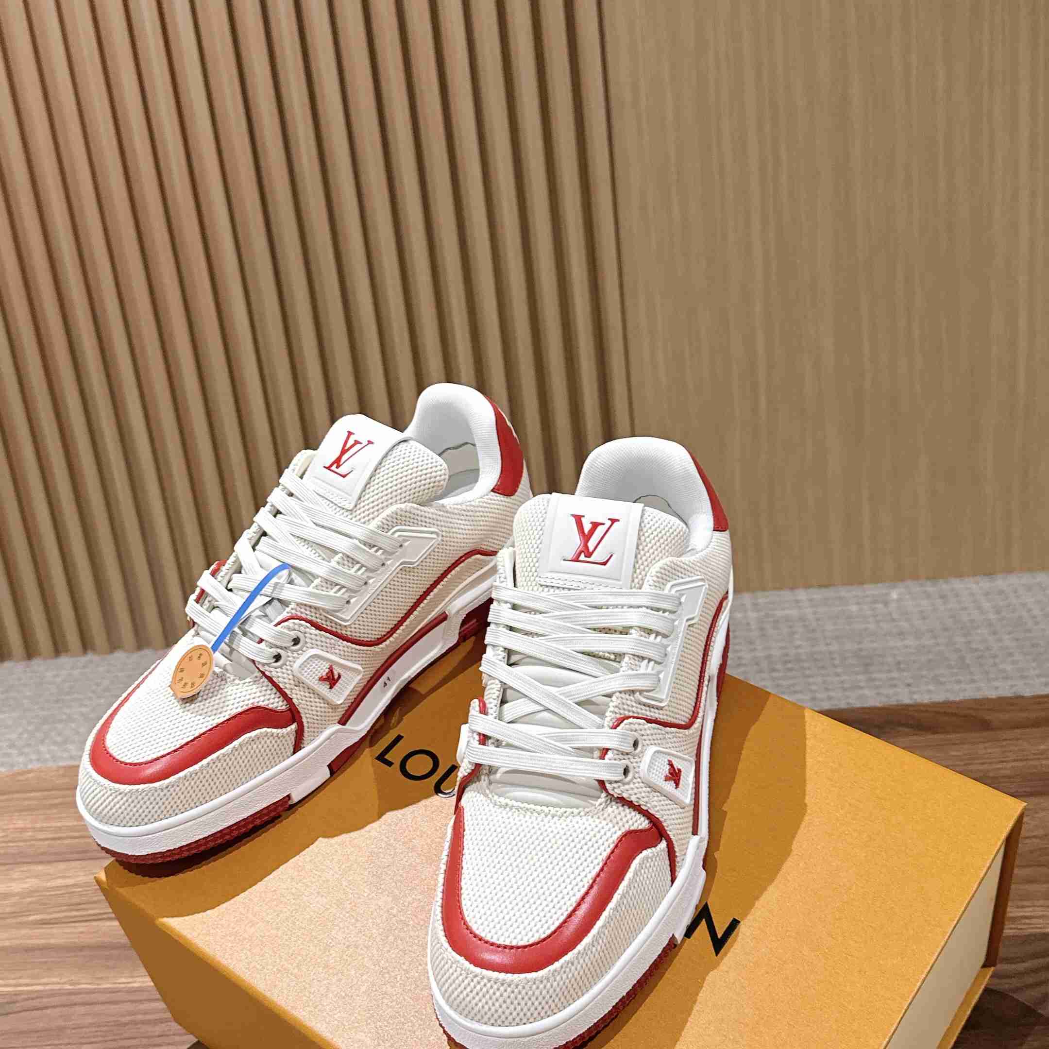 Louis Vuitton LV Trainer Sneaker  1AK88Y（upon uk size） - DesignerGu