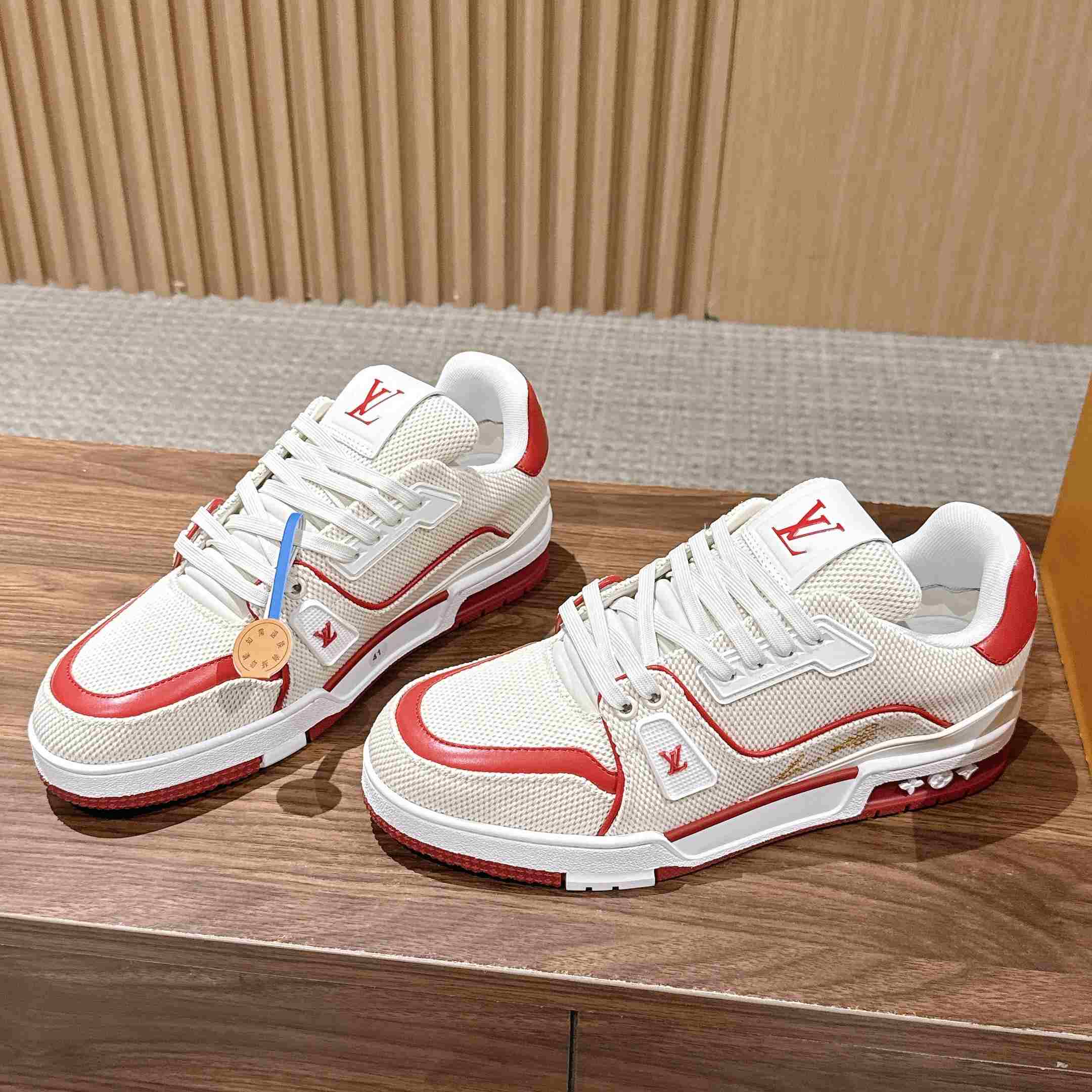Louis Vuitton LV Trainer Sneaker  1AK88Y（upon uk size） - DesignerGu