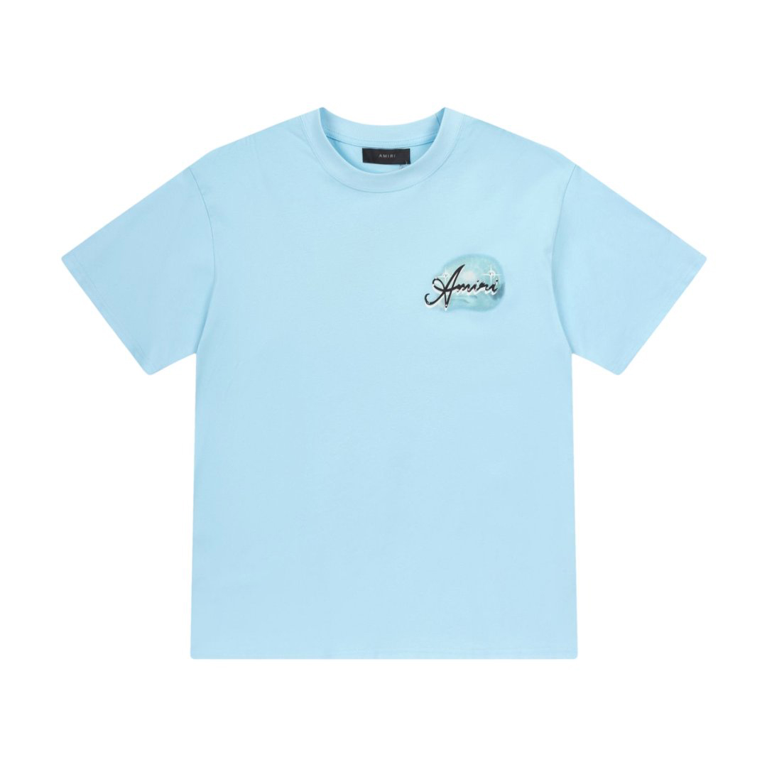 Amiri Paradise Printed Cotton T-shirt  - DesignerGu