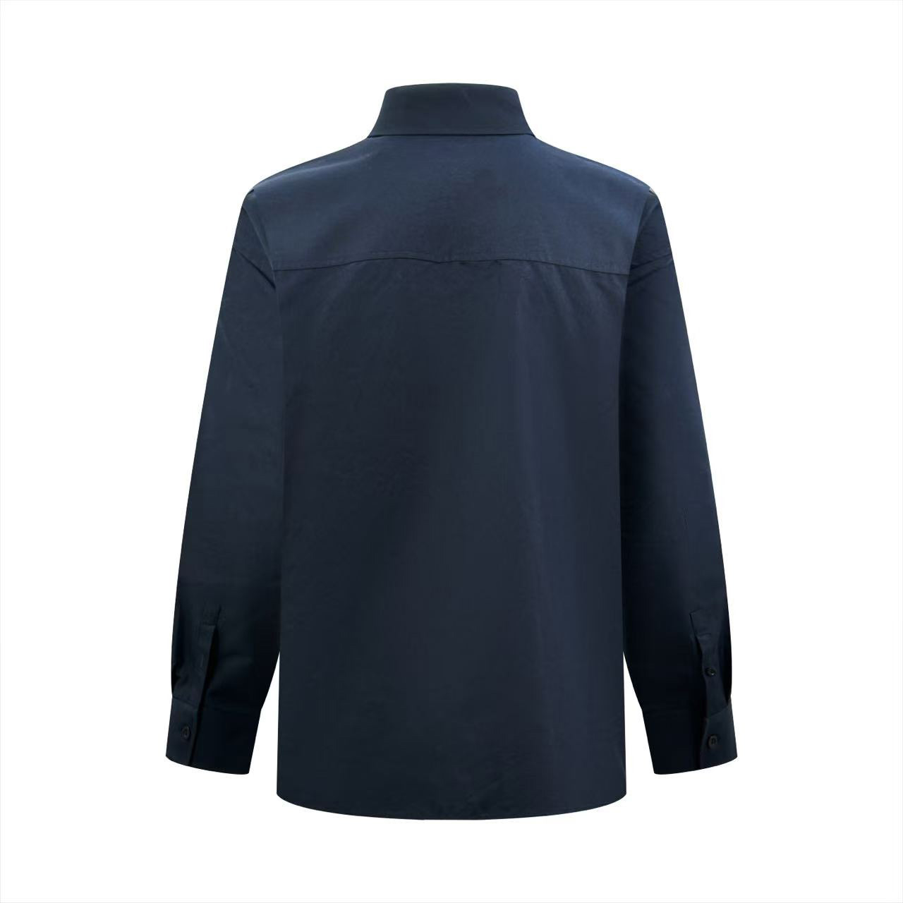 Gucci Navy Cotton Shirt - DesignerGu