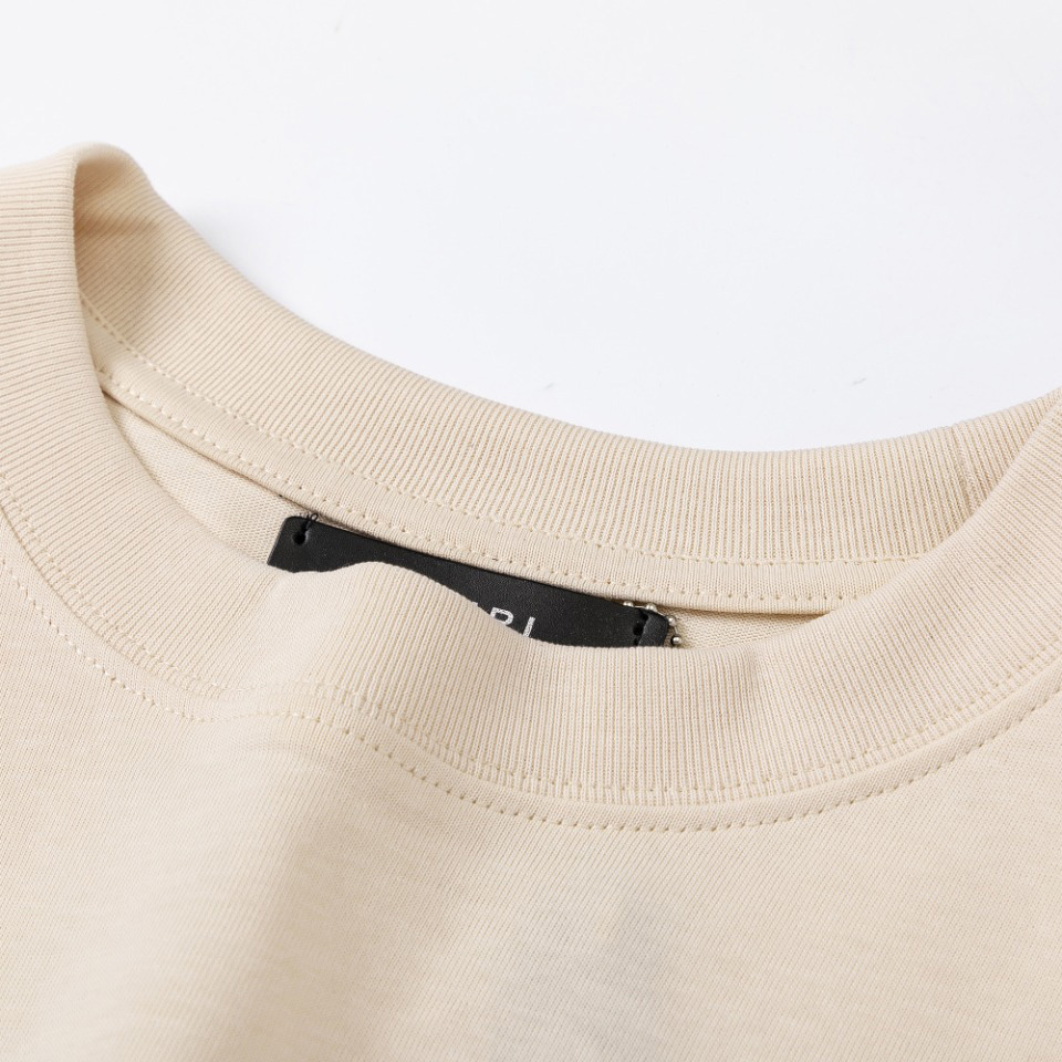 Amiri Zig Zag Crackle Tee - DesignerGu