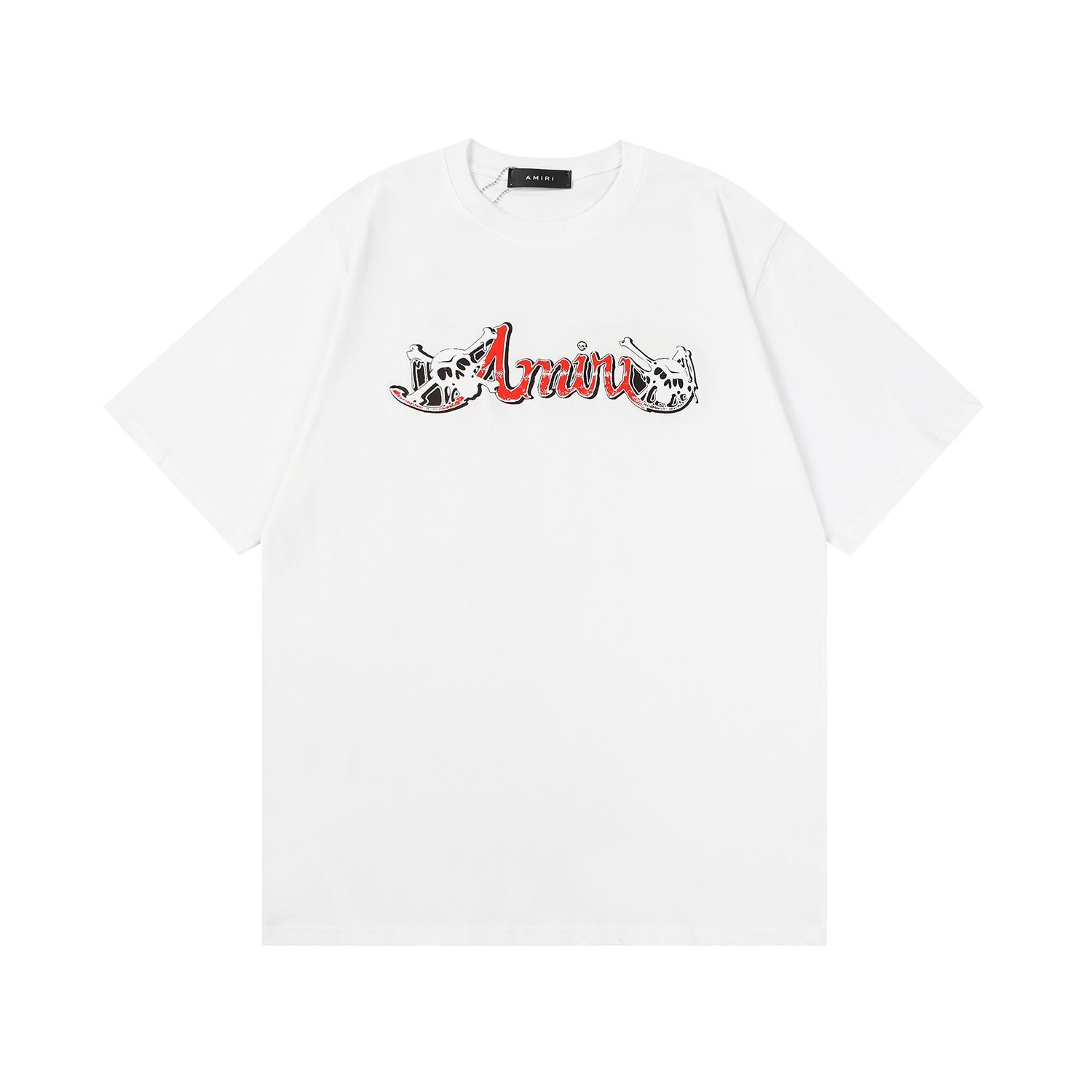 Amiri Mötley Crüe Logo Print Cotton Jersey T-Shirt - DesignerGu