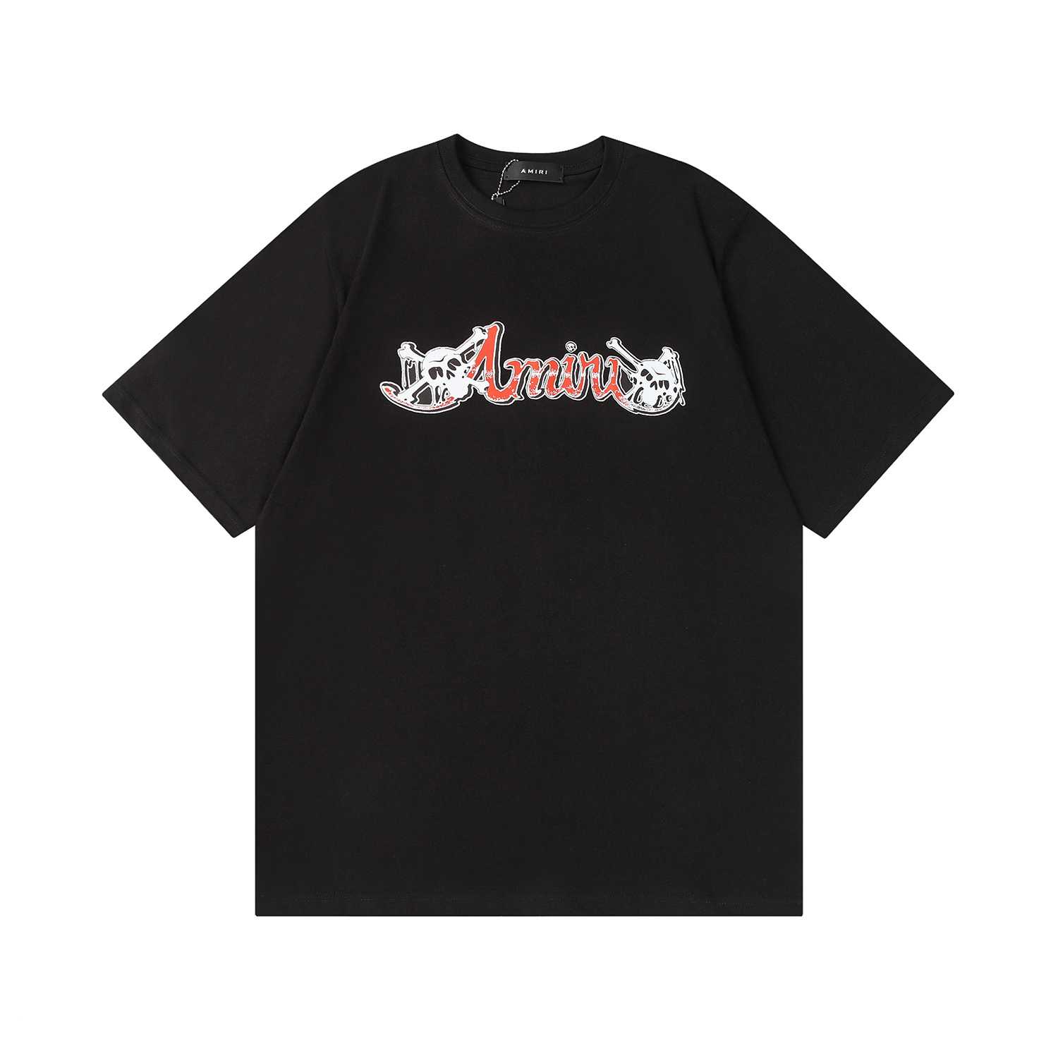 Amiri Mötley Crüe Logo Print Cotton Jersey T-Shirt - DesignerGu